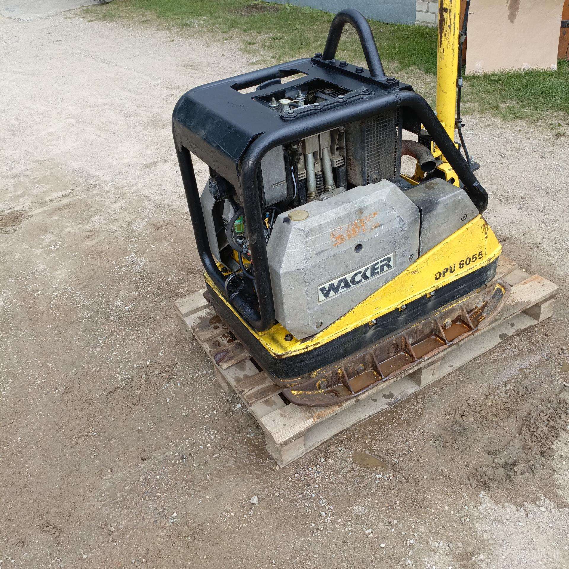 Wacker dyzelinė vibroplokštė 500kg
