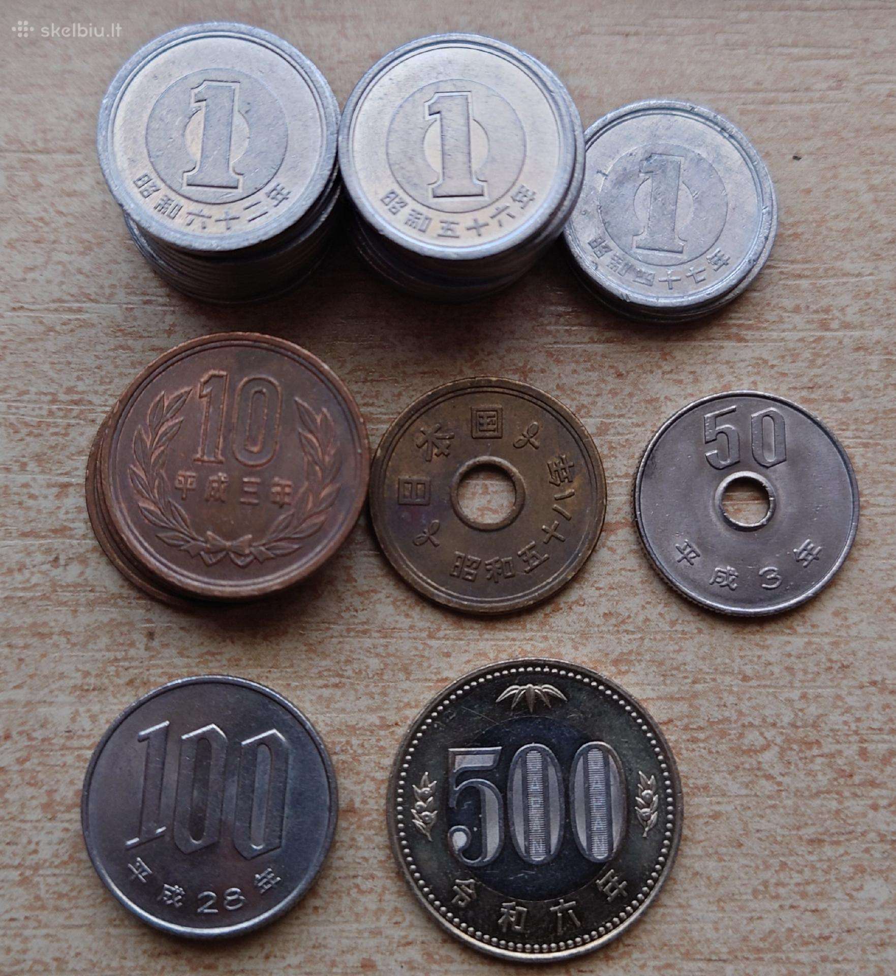 Japonijos monetos