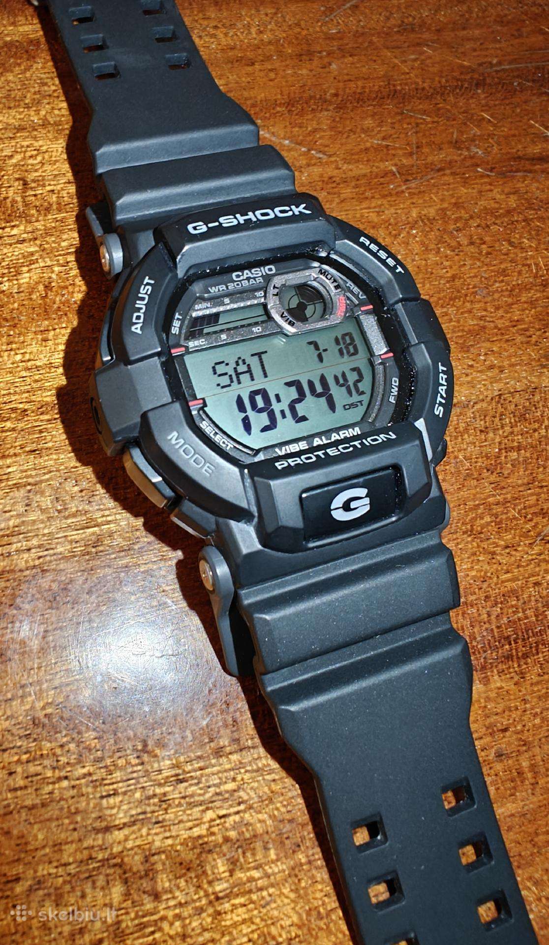 Juodas Casio G-shock Gd-350 (1er) laikrodis