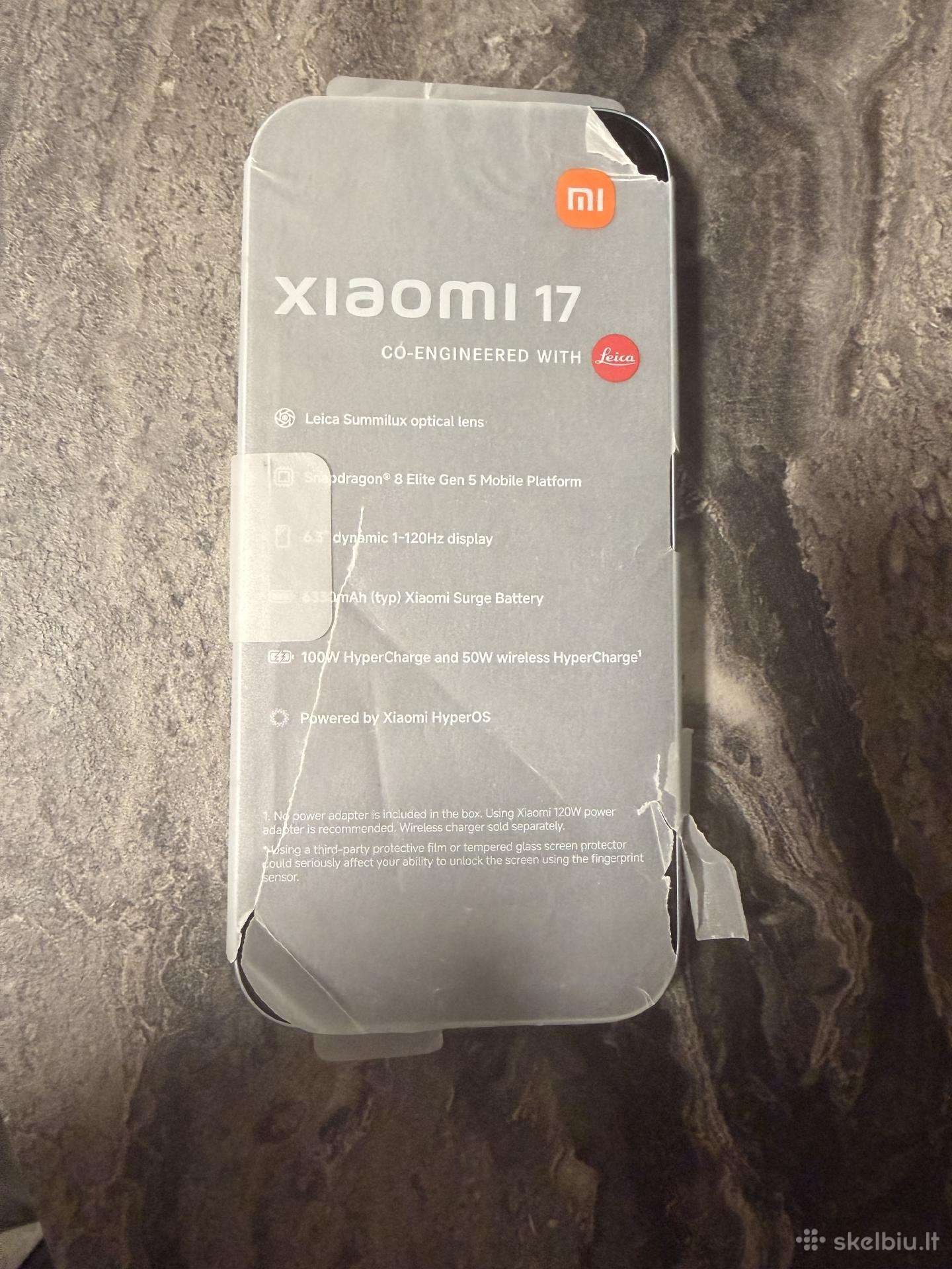 Naujas Xiaomi 17 512gb
