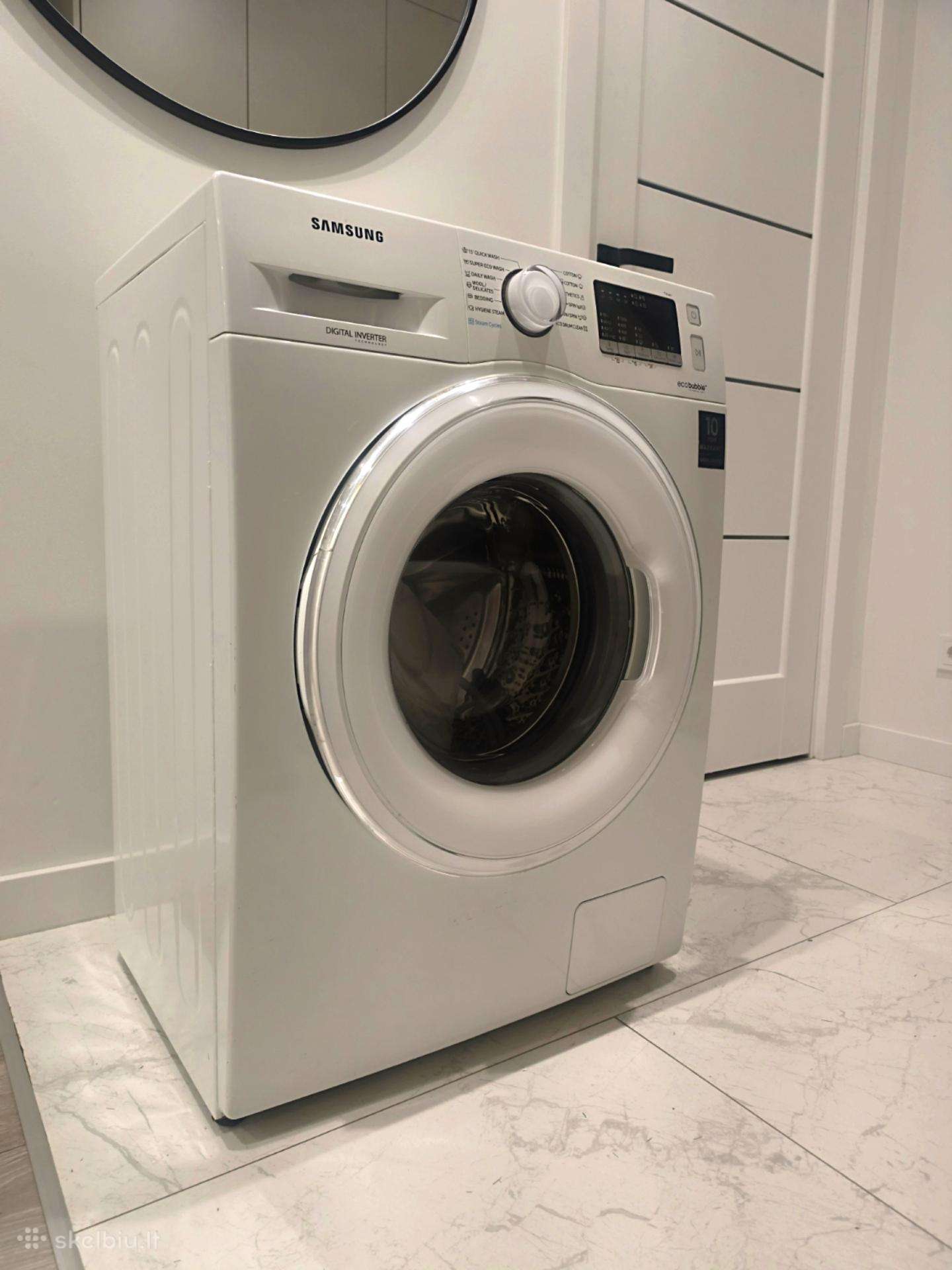 Skalbimo mašina Samsung Ww80r421hdw 8kg A+++