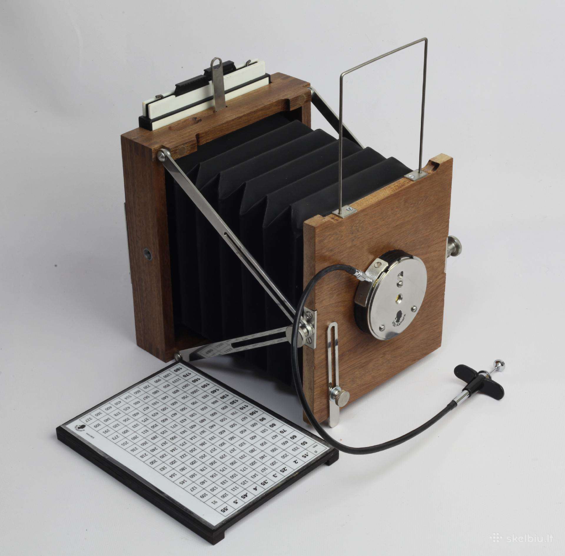 4x5" pinhole kamera