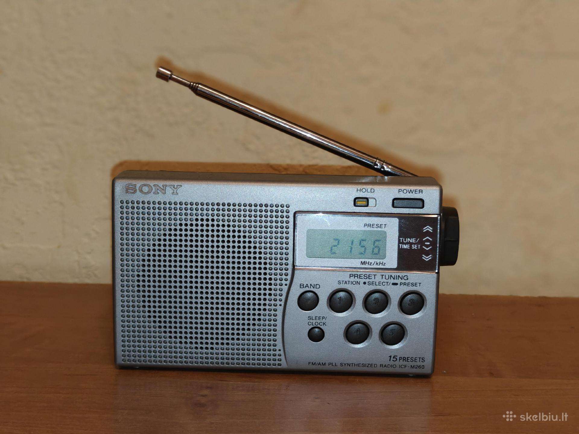 Sony icf m260 radija.