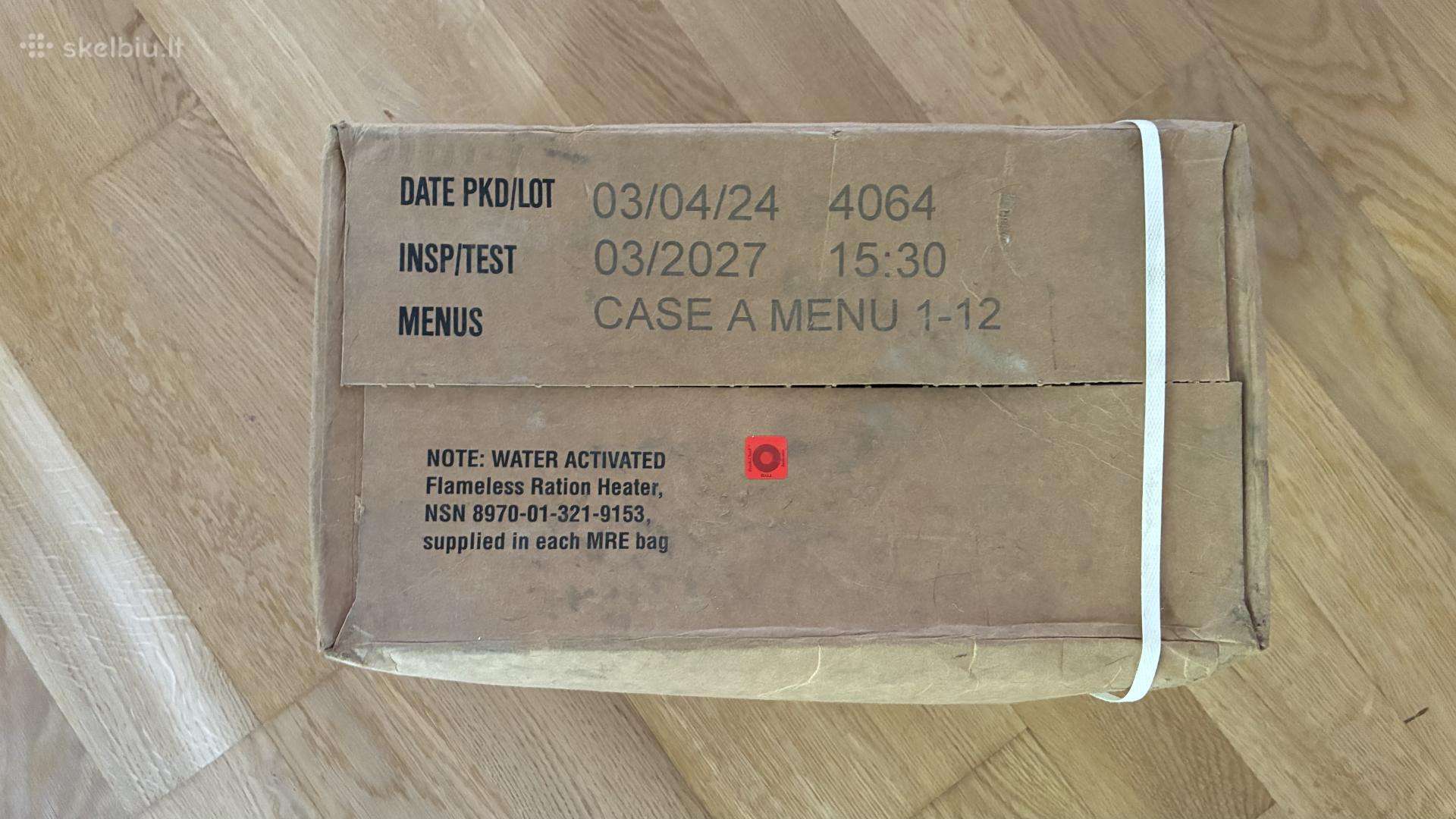 Usa / JAV Mre sausas davinys