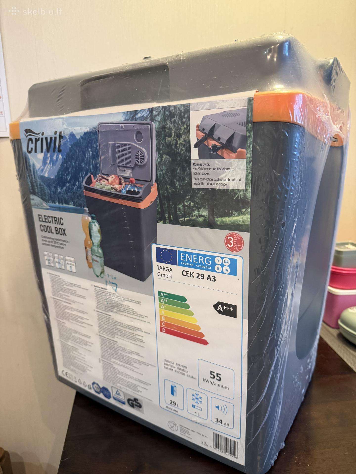Crivit saldytuvas turistu 29l 2 vnt.