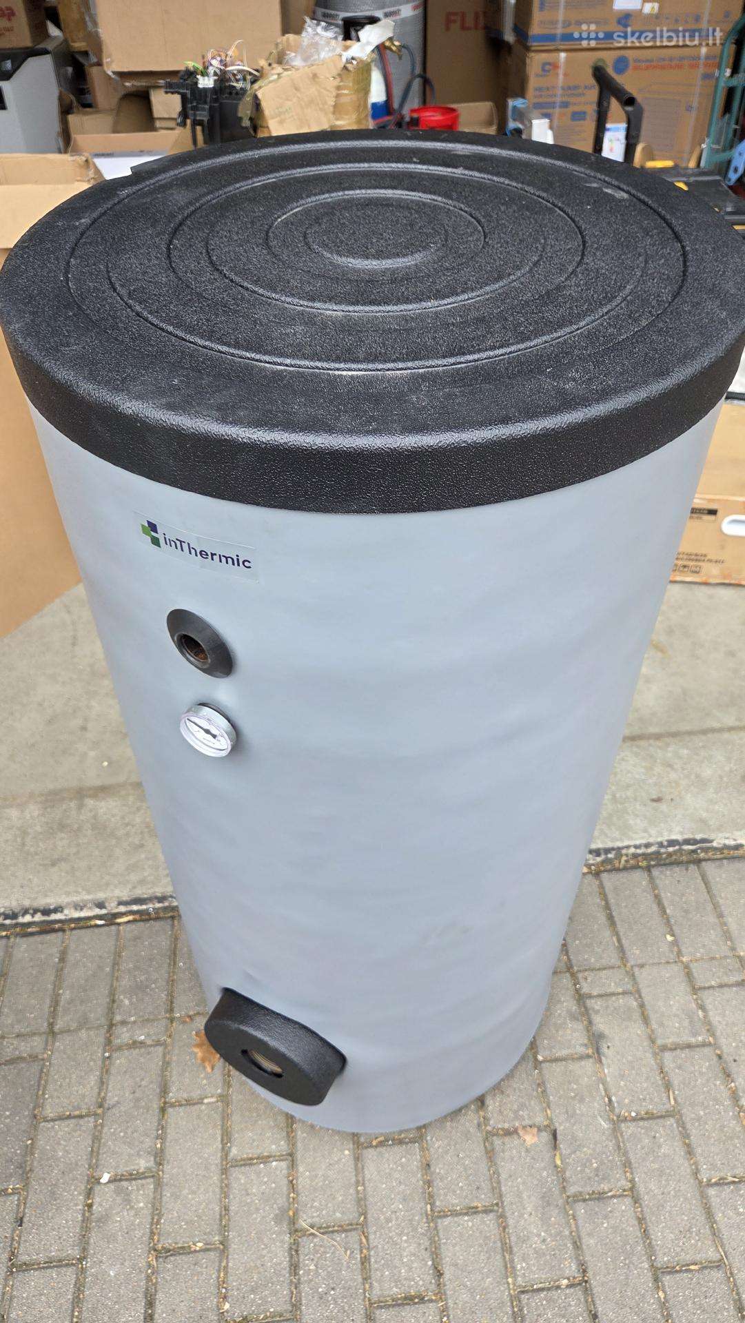 200l emaliuotas boileris šilumos siurbliui