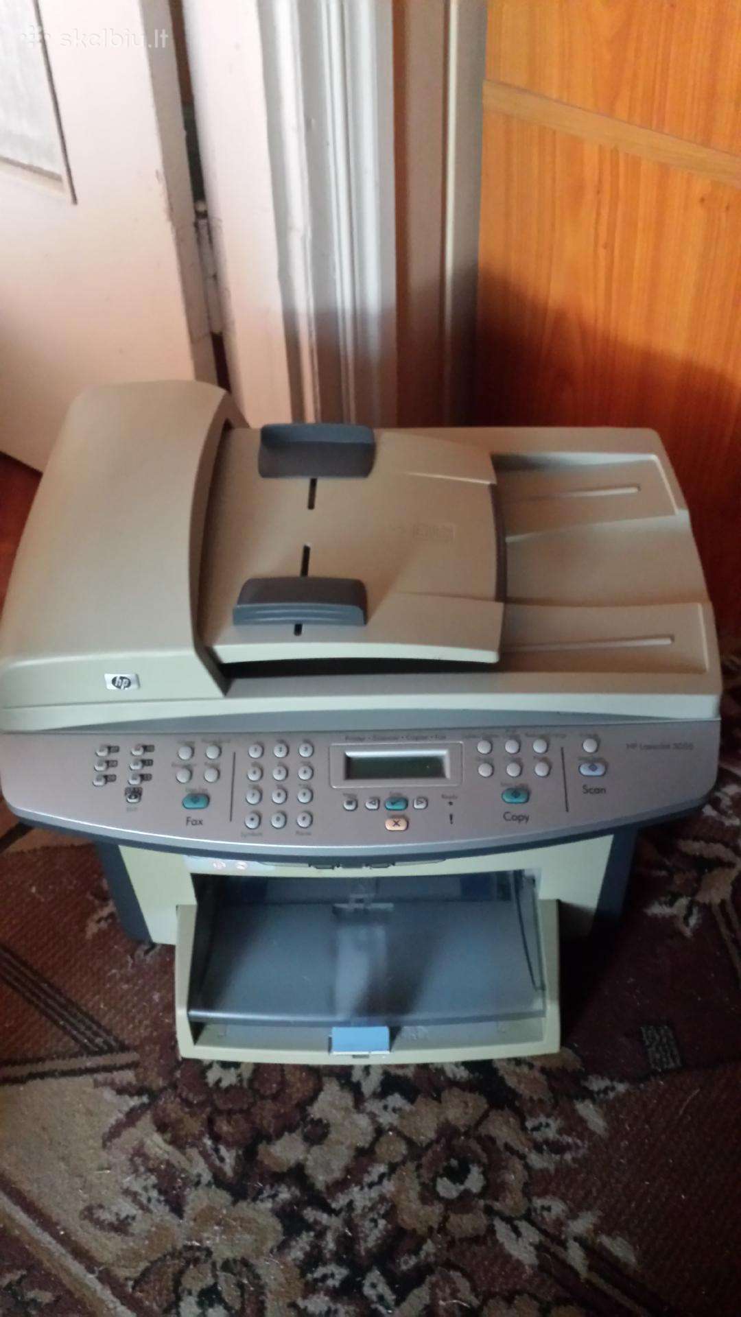 Hp Laserjett 3055 spausdintuvas.skaitykite