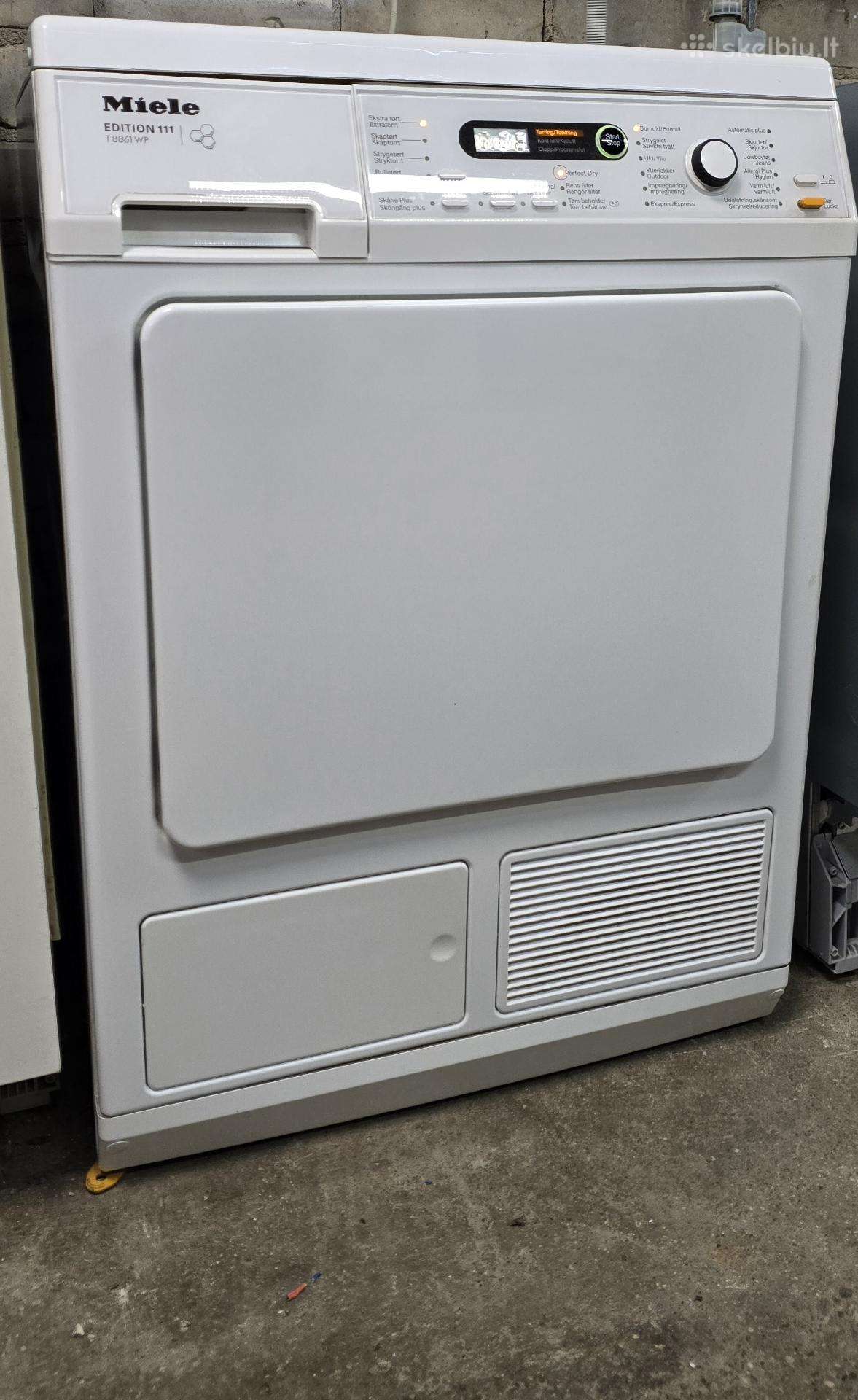 Džiovykle Miele T8861wp