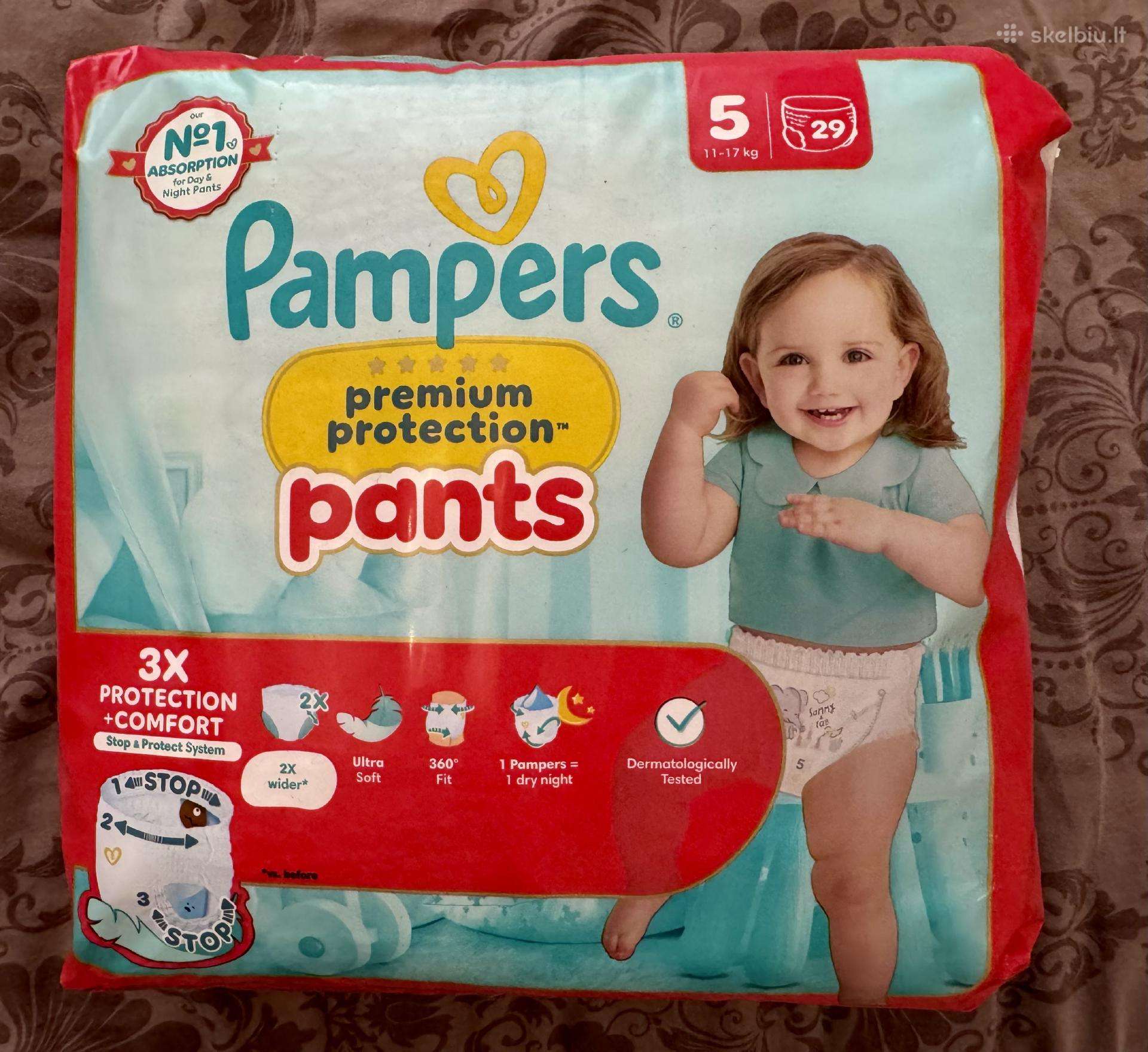 Pampers pants 5 ir 6