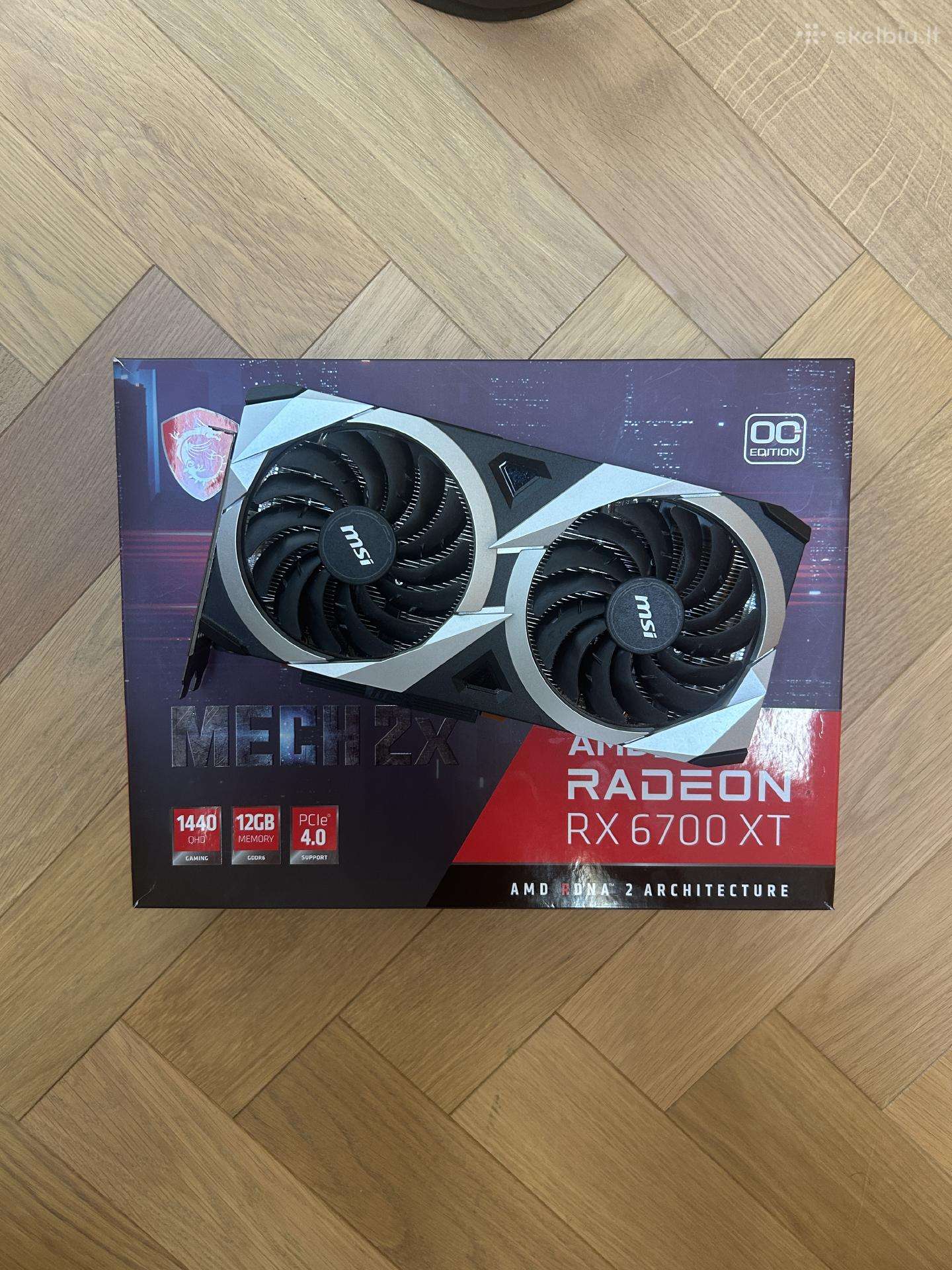 Msi Radeon Rx 6700 XT Mech 2x 12gb