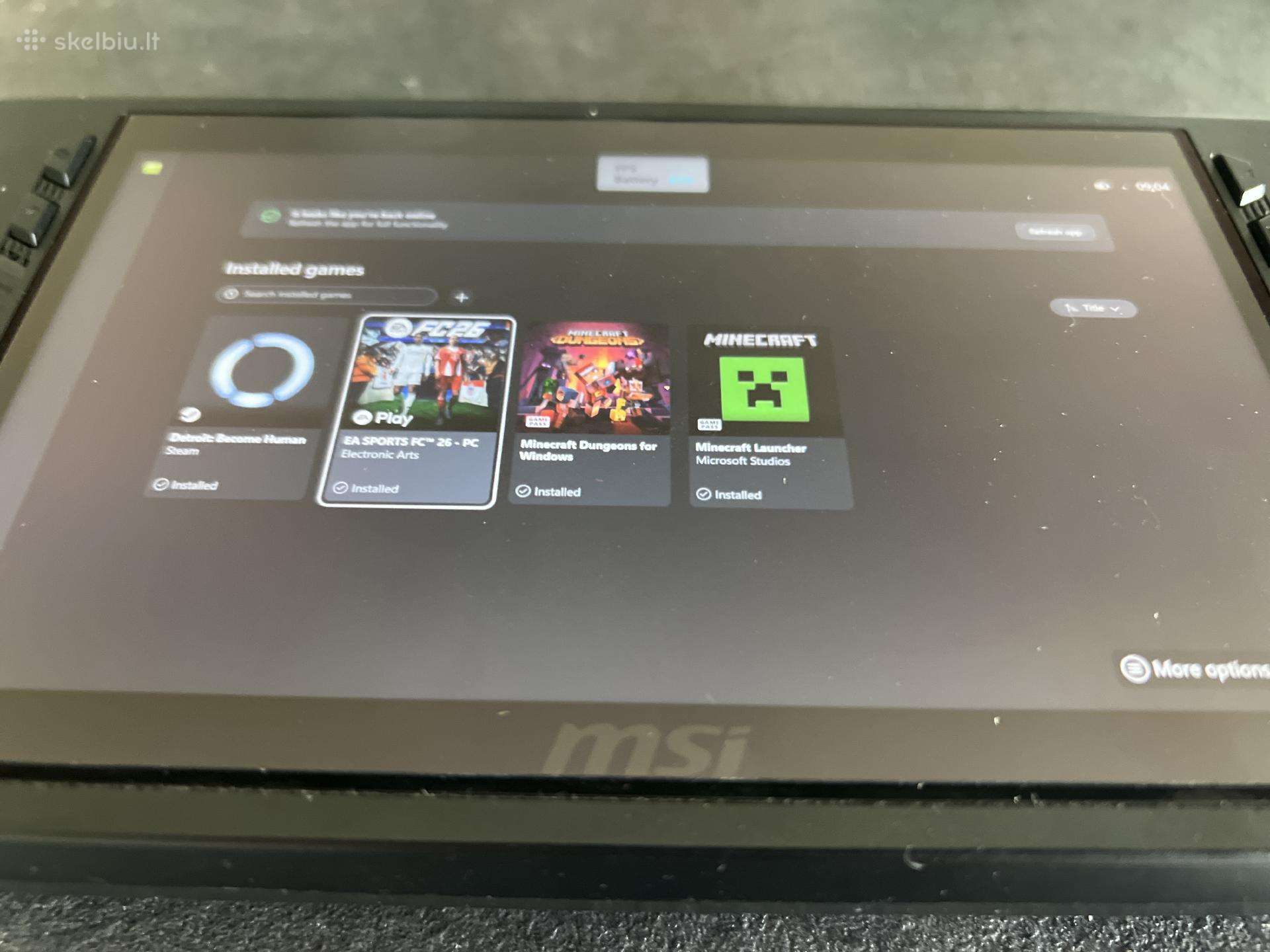 Msi Claw A1m Ultra 7 / 512 GB / 16 GB RAM / 120 Hz