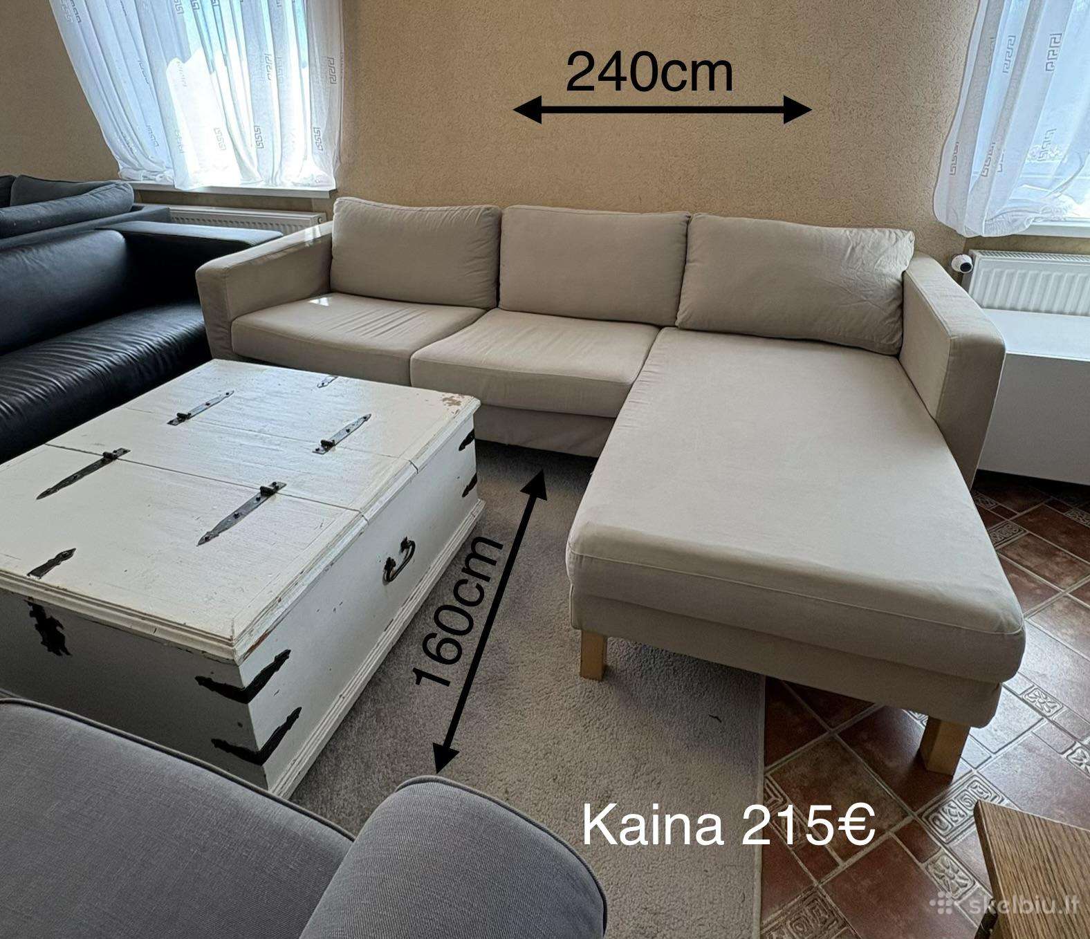Naudoti baldai / Naudotas Kampas / Komoda /Vitrina