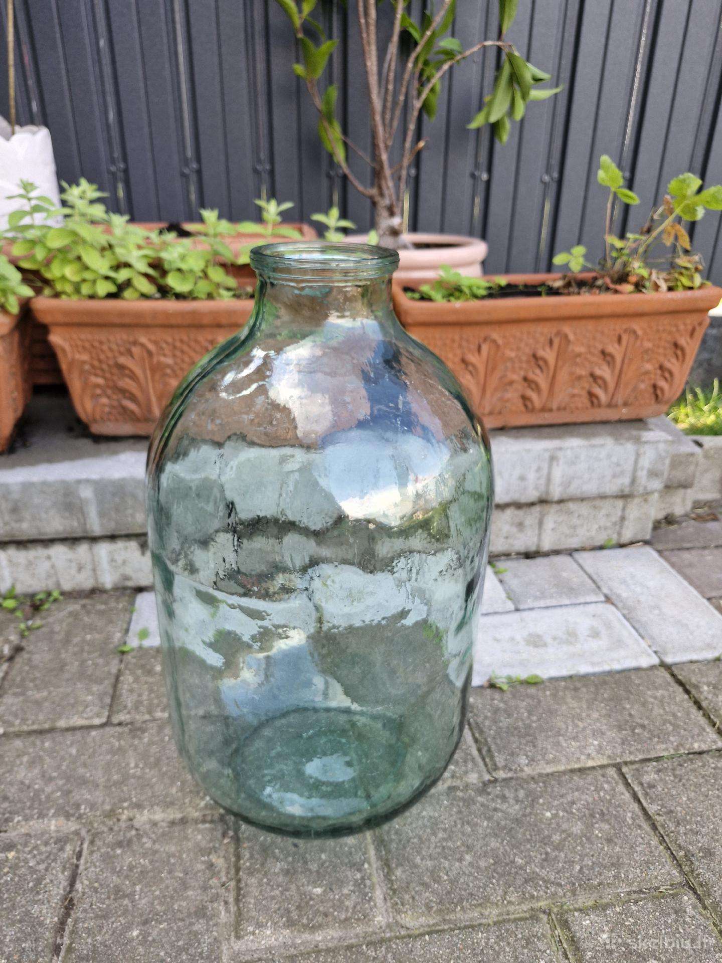 10l ir 20l stiklainiai