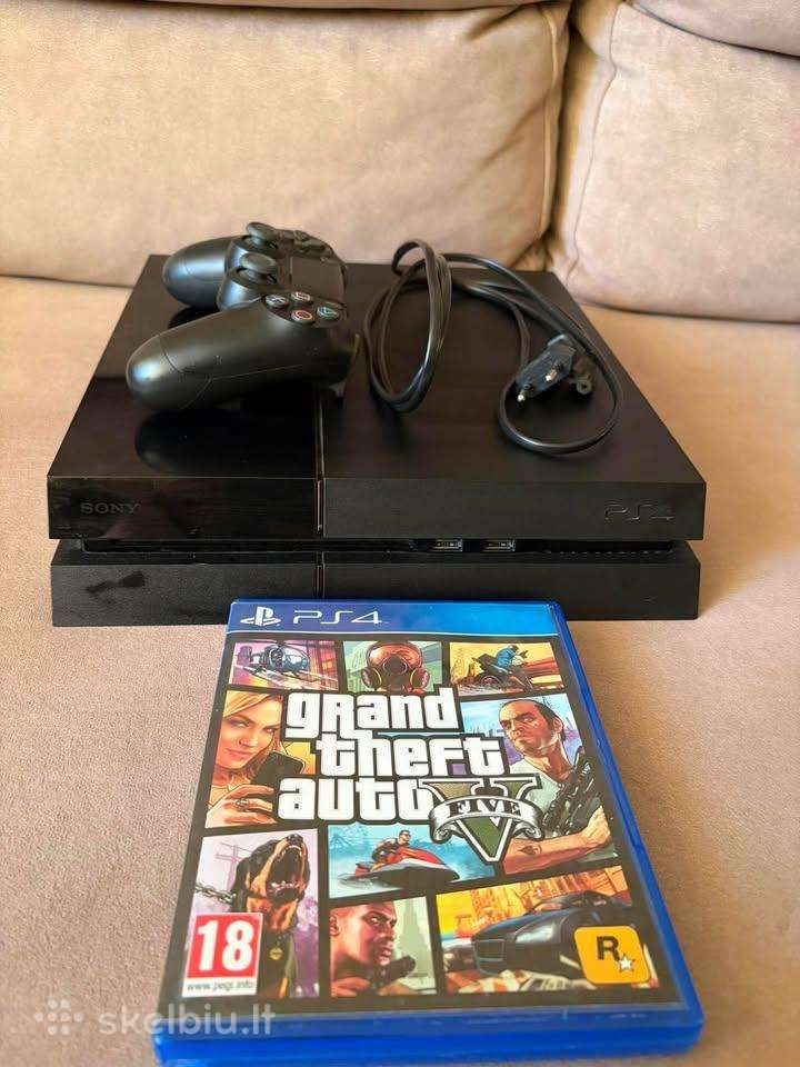 Parduodamas Playstation 4 (Ps4) 500 GB