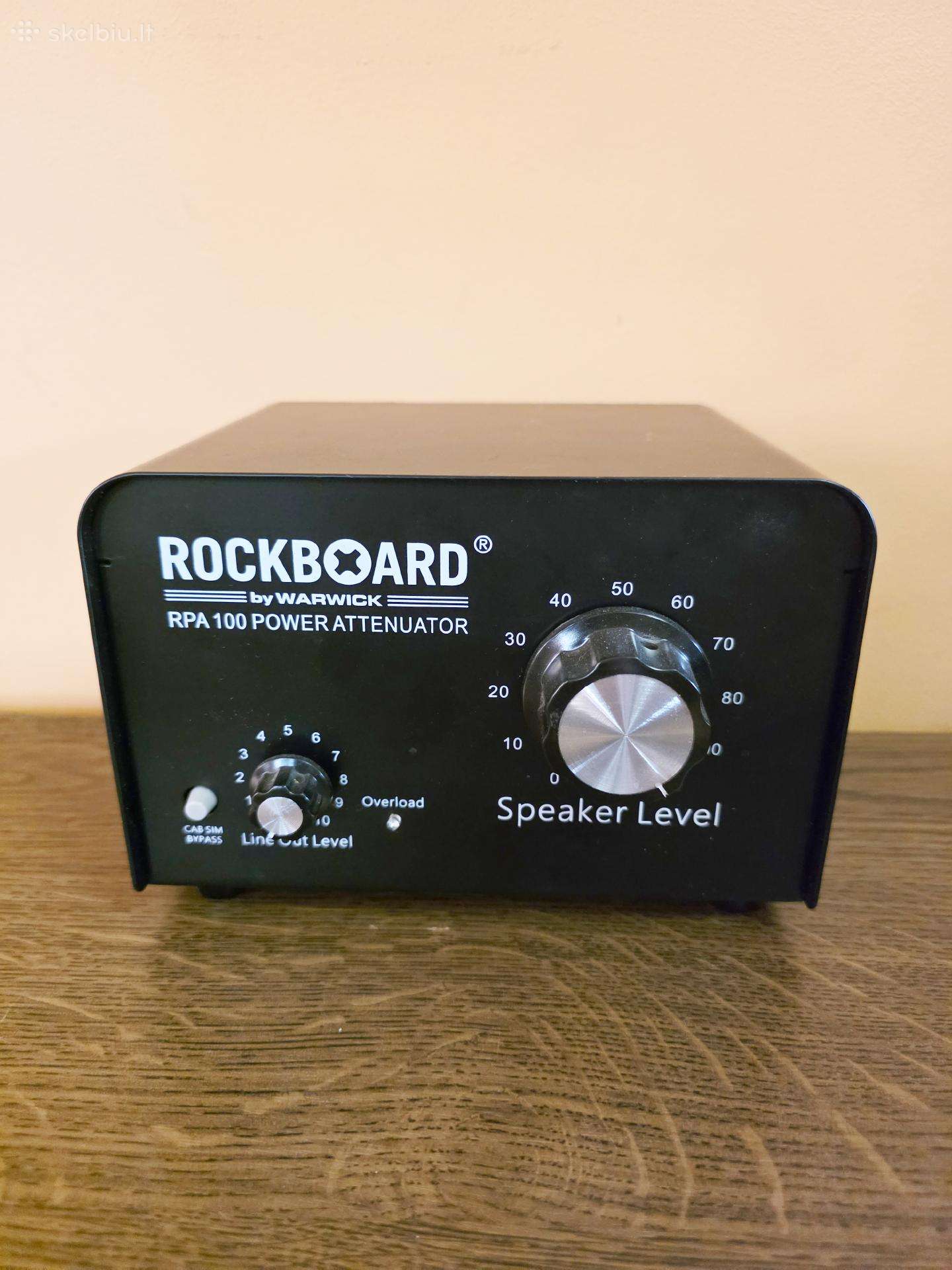 Warwick Rockboard Rpa100 atenuatorius