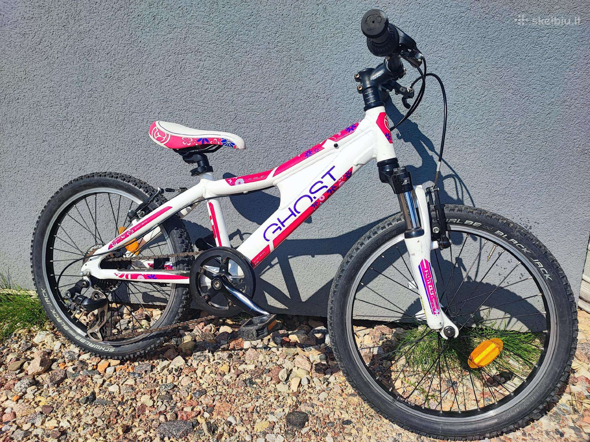 Vaikiskas dviratis Ghost Powerkid Girl 20