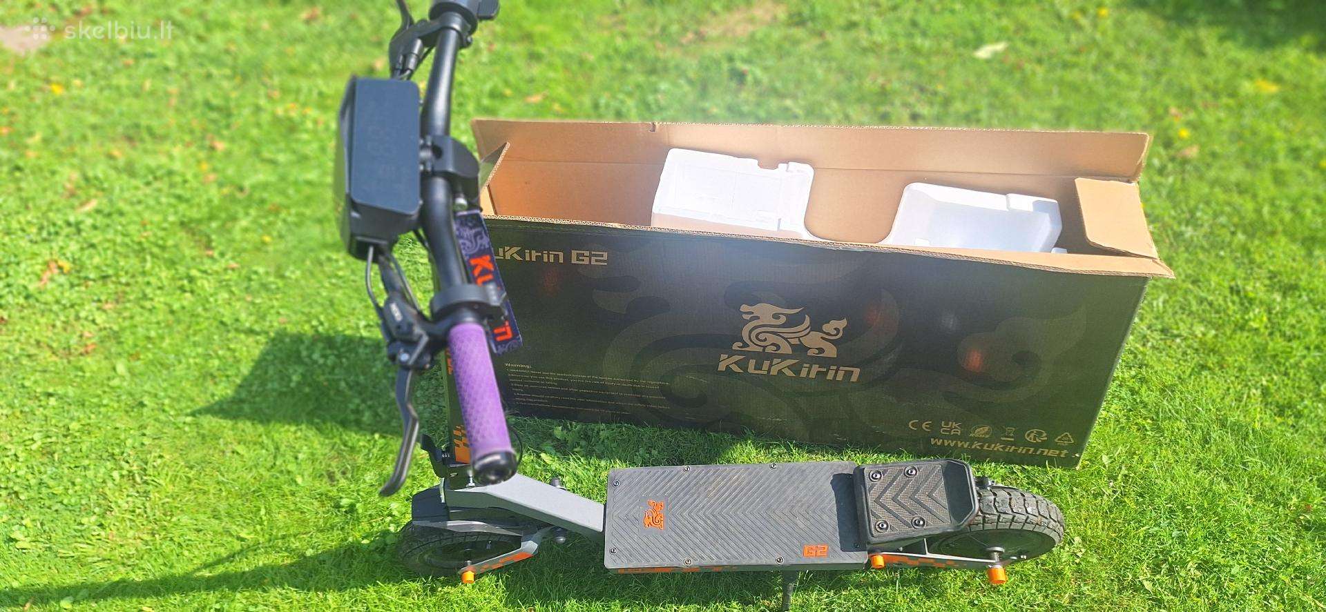 Kukirin G2 2026 + hidrauliniai stabdžiai [258 km]