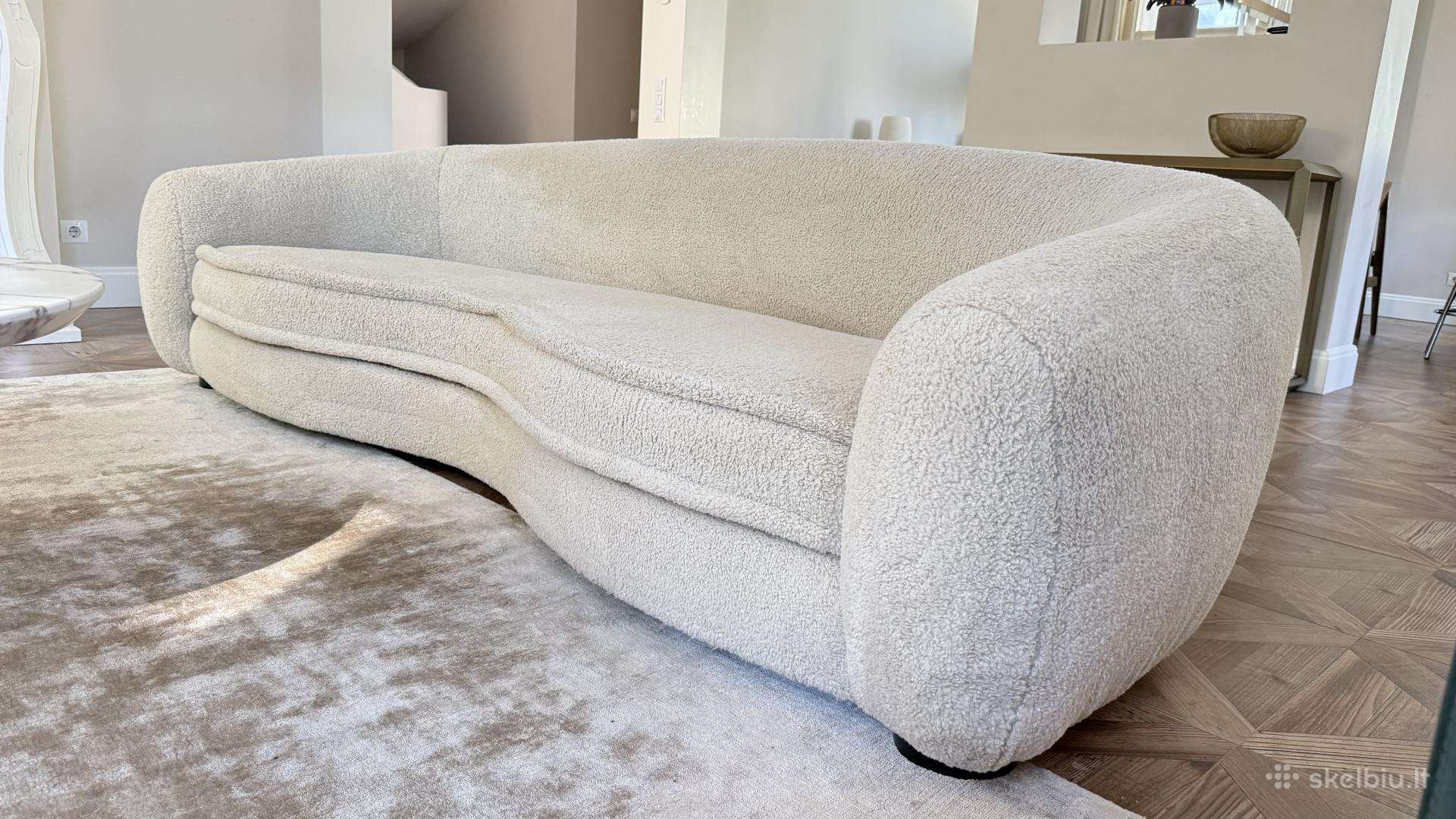 Originali Eichholtz “freud Boucl Ivory sofa
