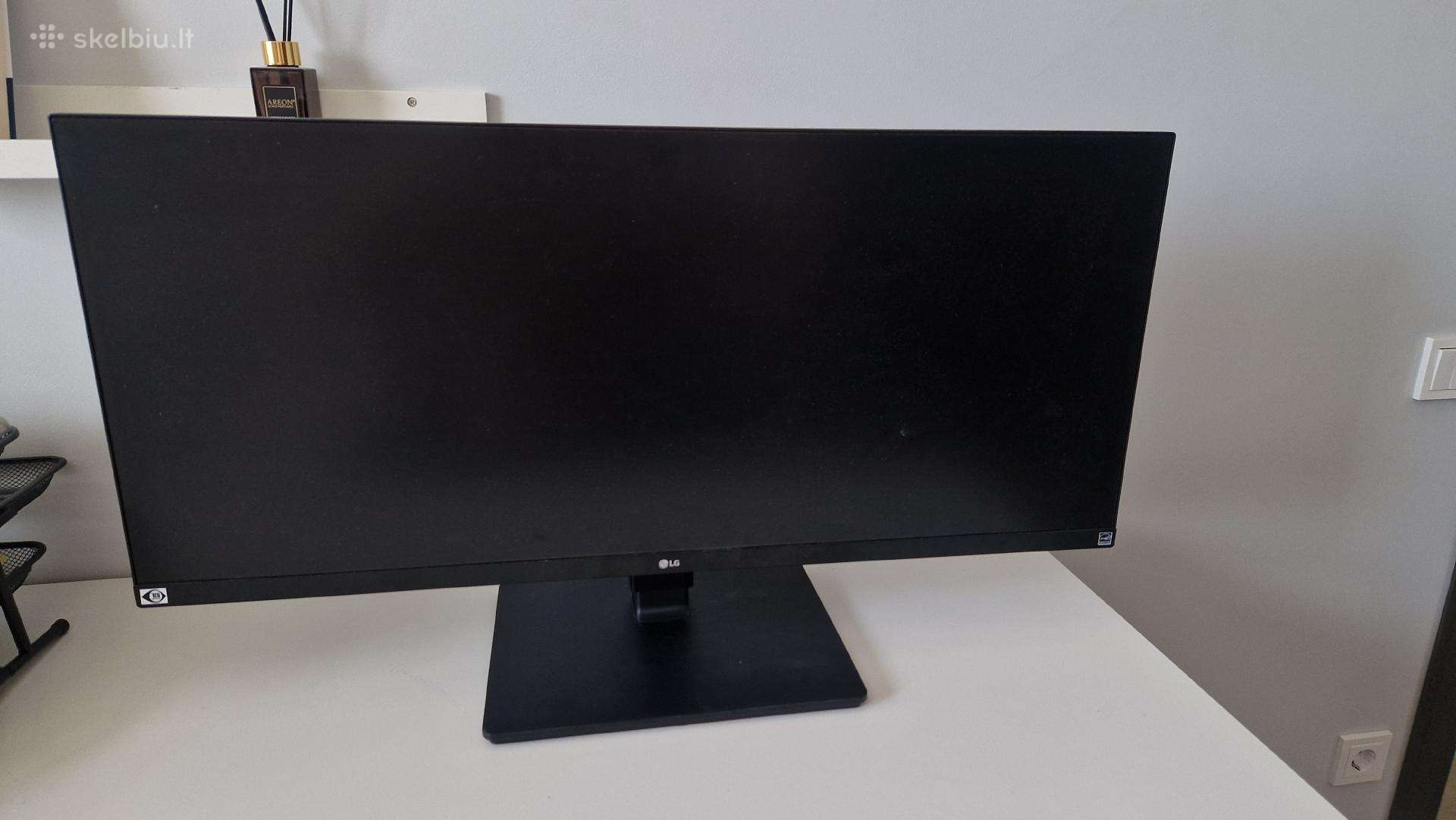 Didelis 34 colių LG monitorius