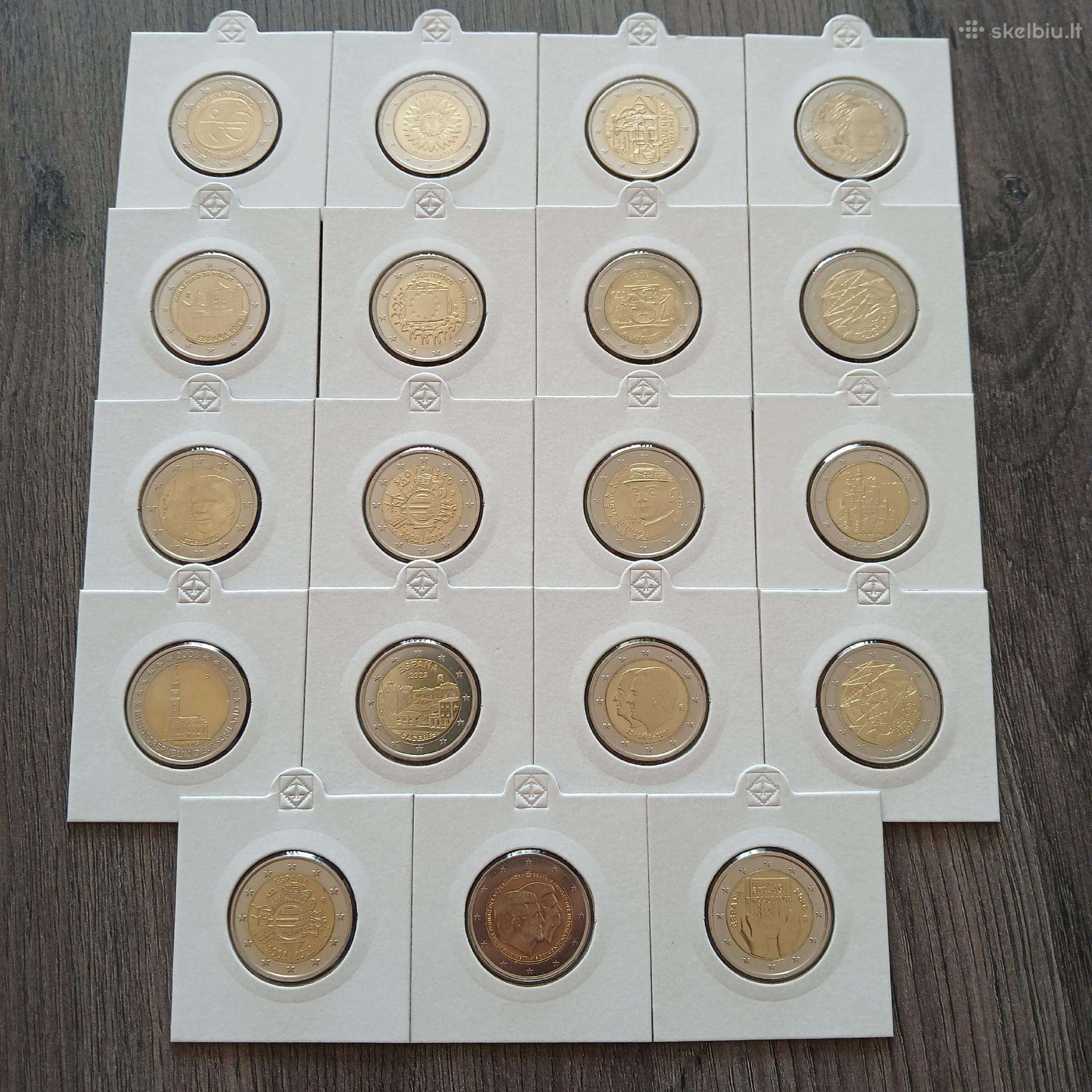 Proginės 2 eurų monetos