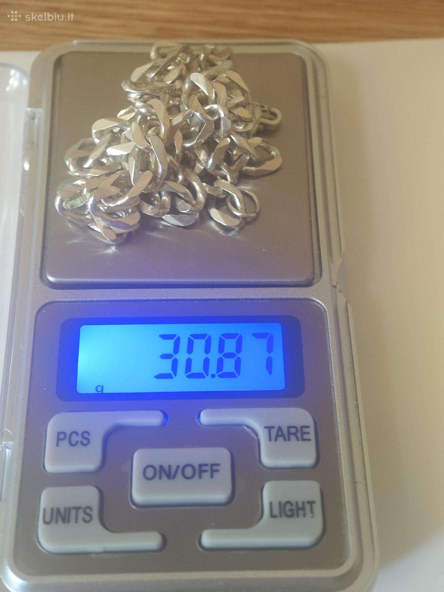 Sidabrine grandinele 30g.