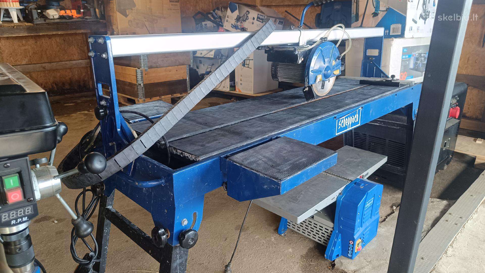 Scheppach Fs4700 Plytelių pjaustymo staklės 1,2kw
