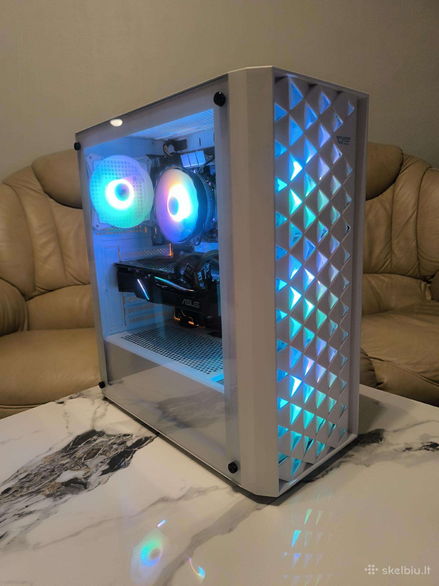 Pc žaidimams su Intel I5-9500, Amd Rx5700, 16 GB,