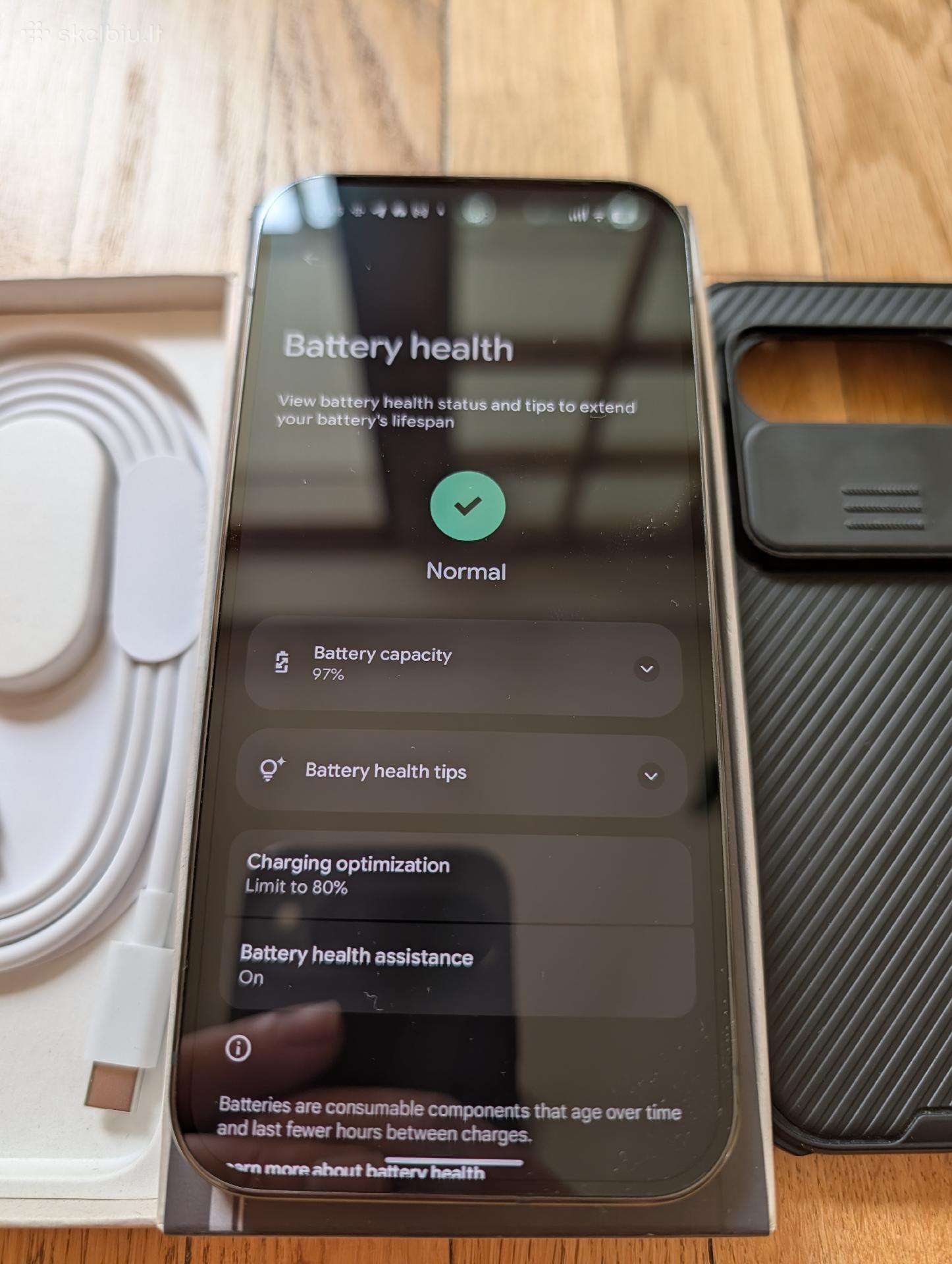 Google Pixel 9 pro kaip naujas su garantija