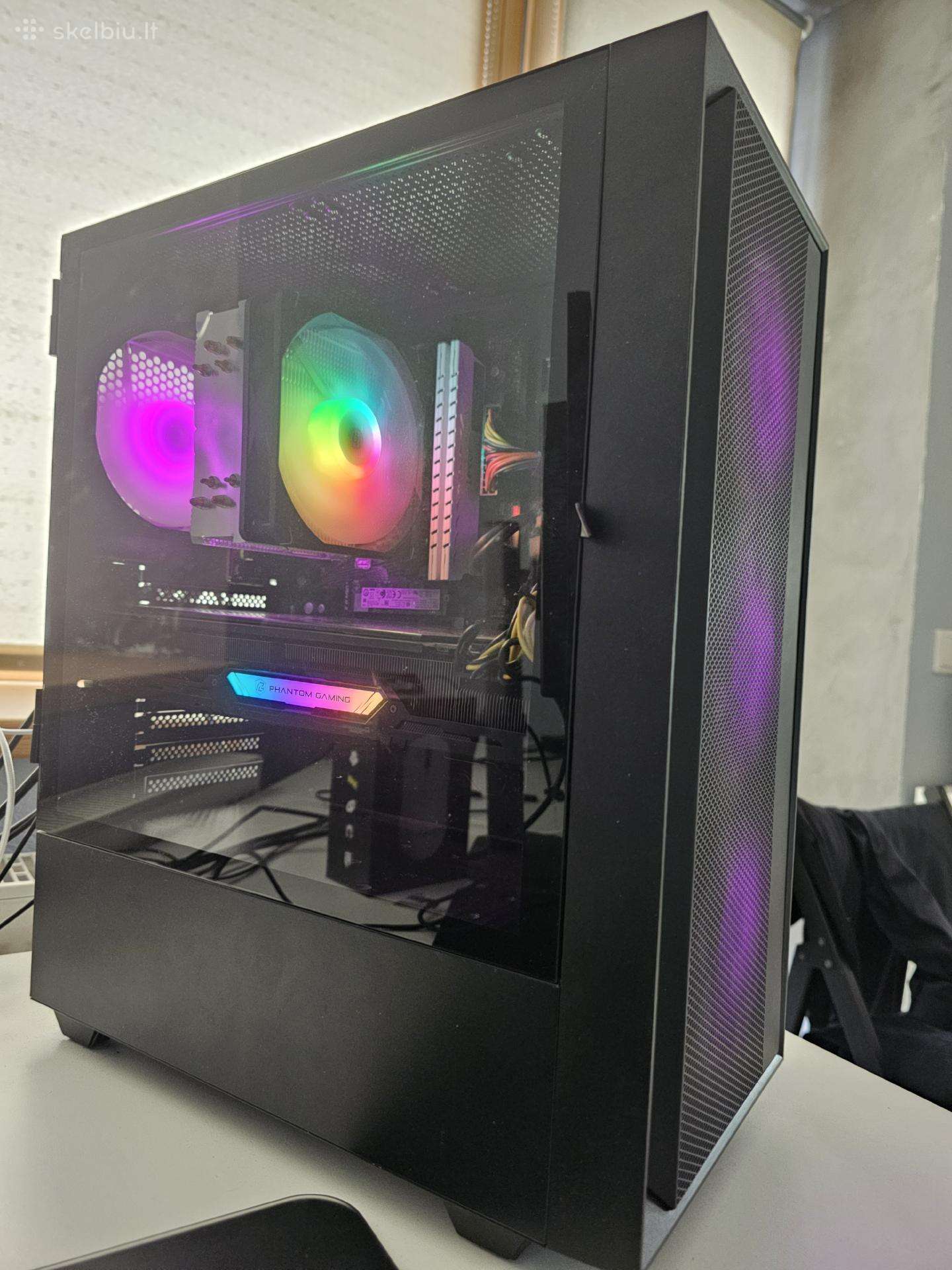 Galingas žaidimų kompiuteris – 6800xt 32gb RAM