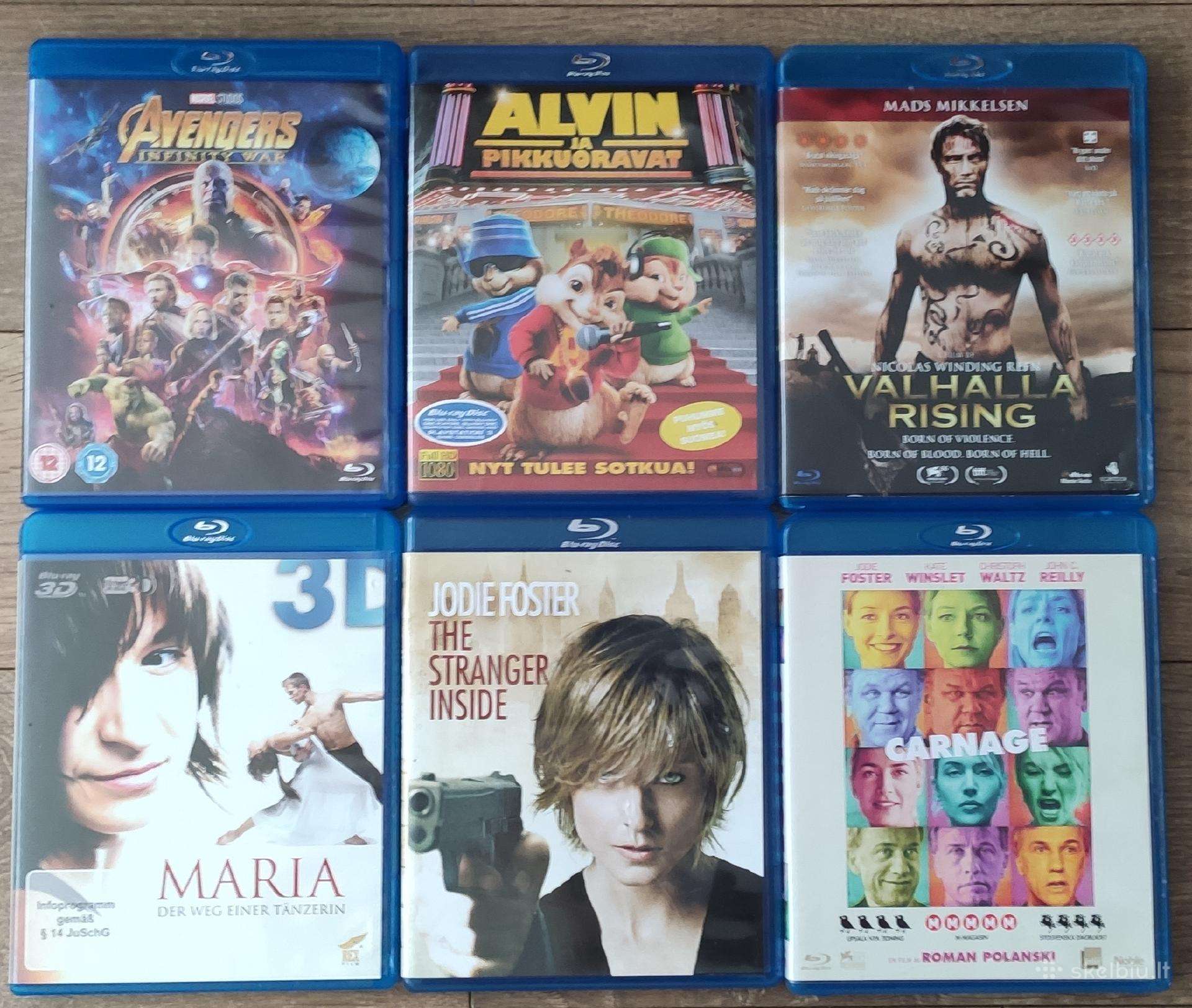 Blu ray diskai
