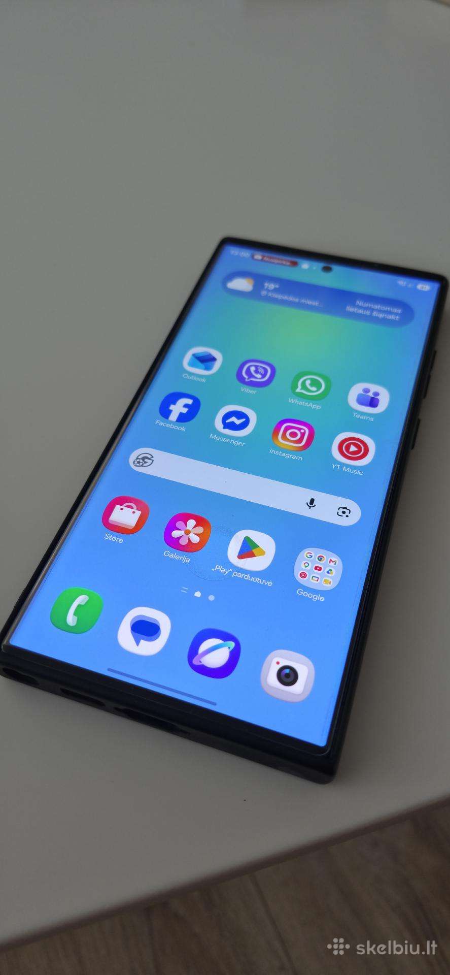 Samsung s23 Ultra 256gb žalias