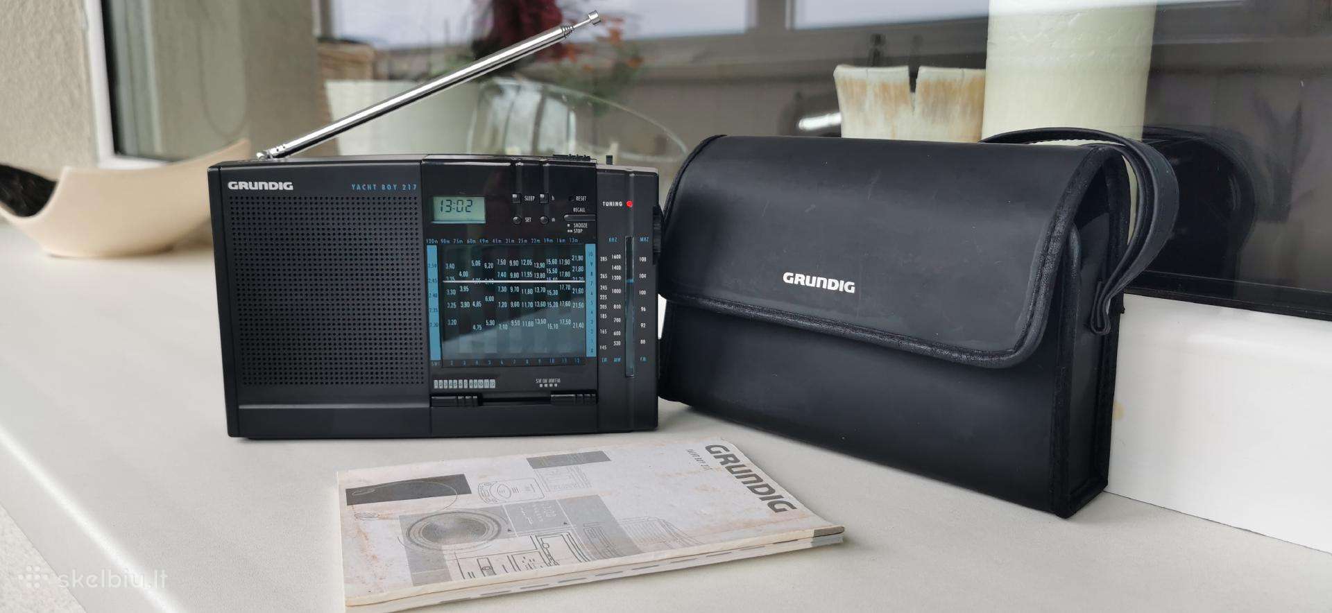 Grundig Yacht Boy 217 Fm/lw/mw/sw Radijo Imtuvas