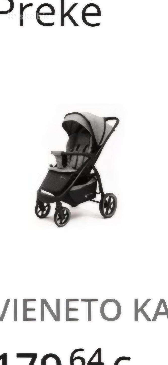 Sportinis vežimėlis Bertica B-one 2.0 Gray