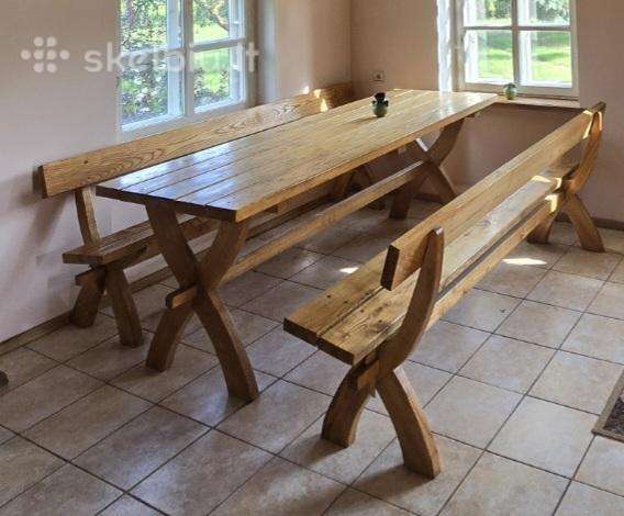Naturalaus medžio komplektas