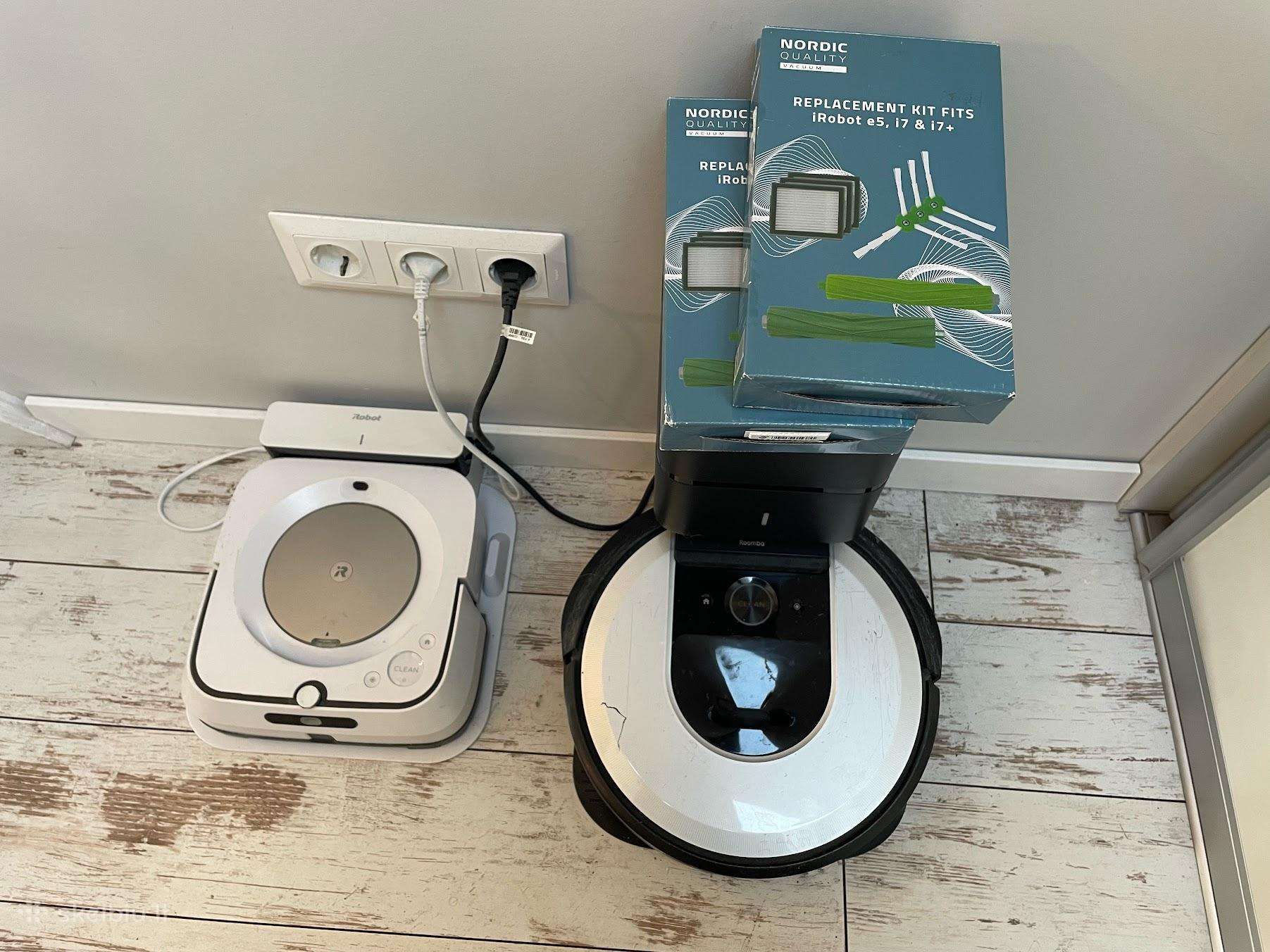 Irobot Roomba i7+ ir Braava jet m6