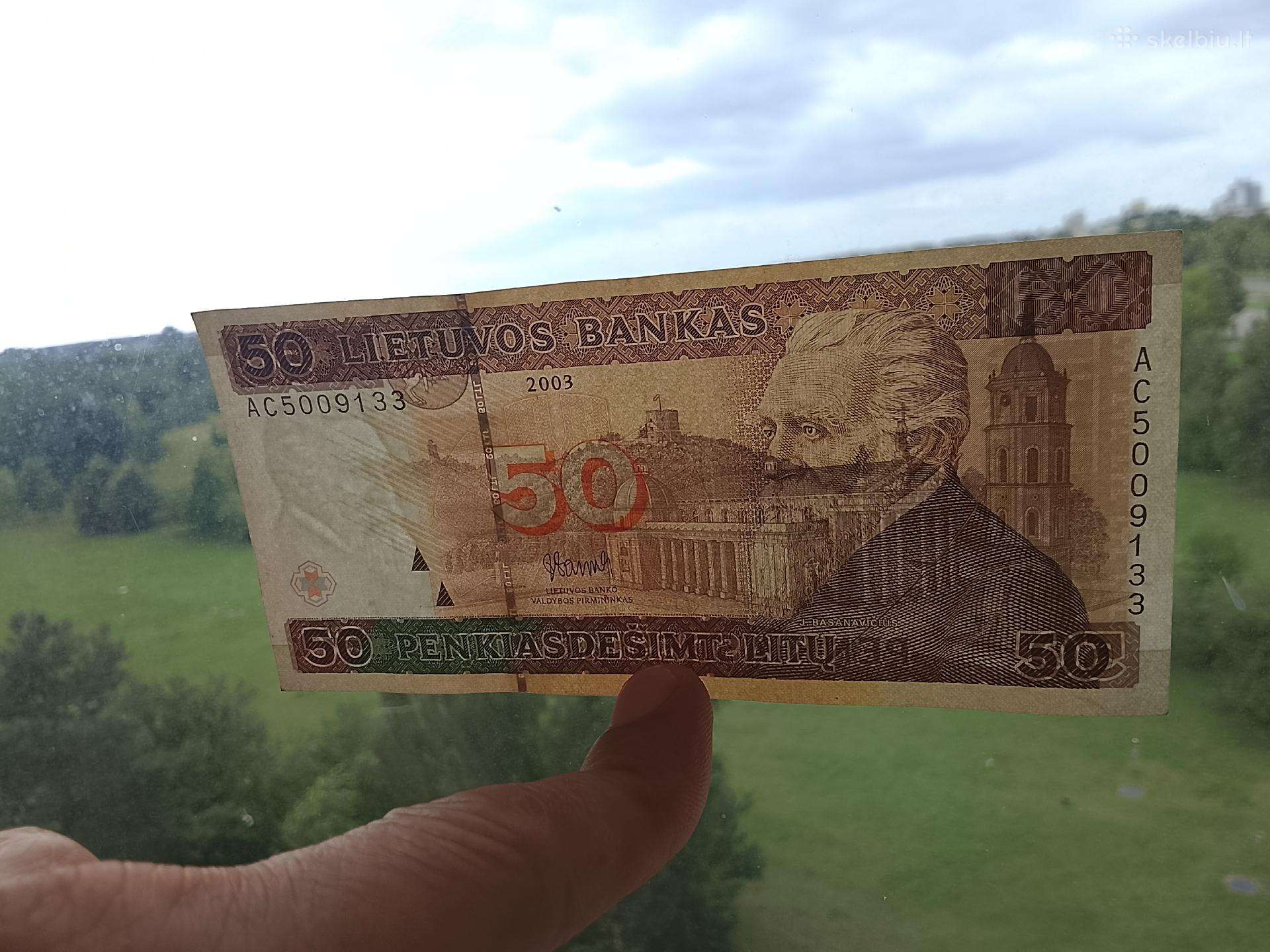 50 Litų 2003m.