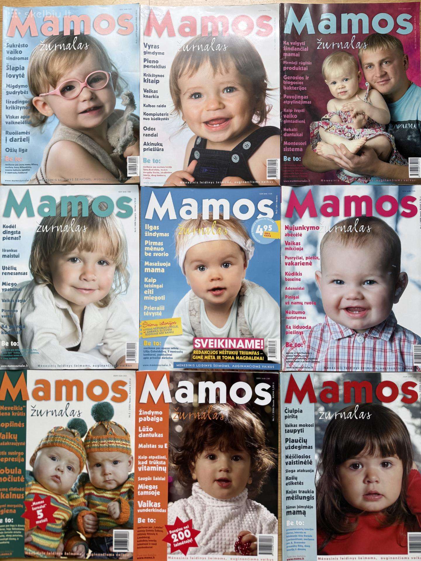 Mamos Žurnalas (18 vnt. komplektas)