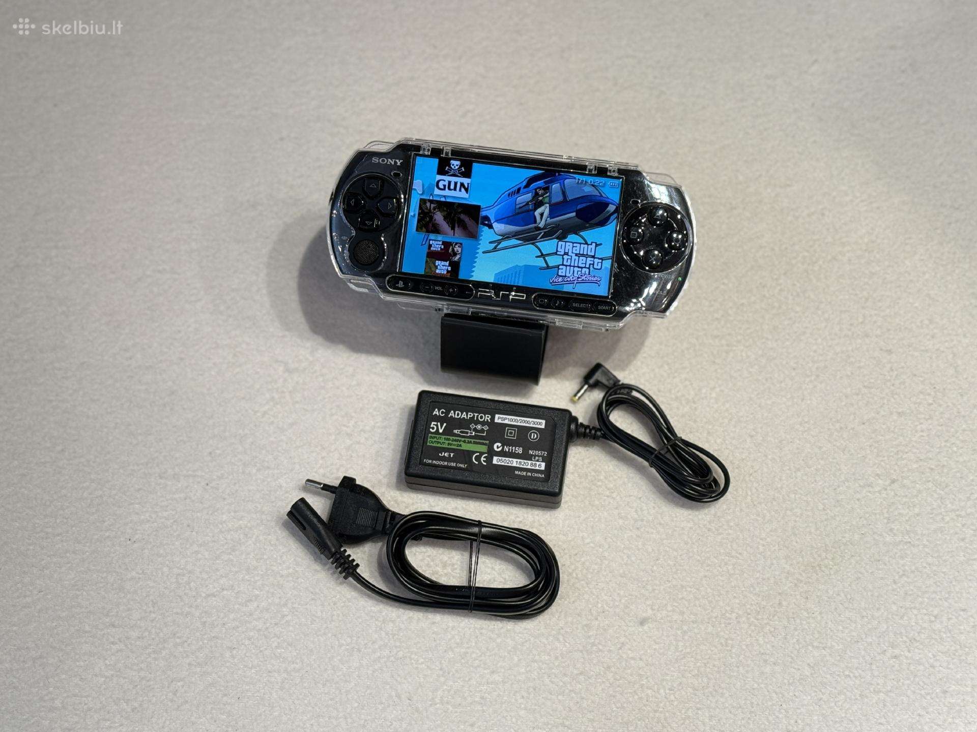Sony PSP 3000 Playstation Portable 64gb + 51 games