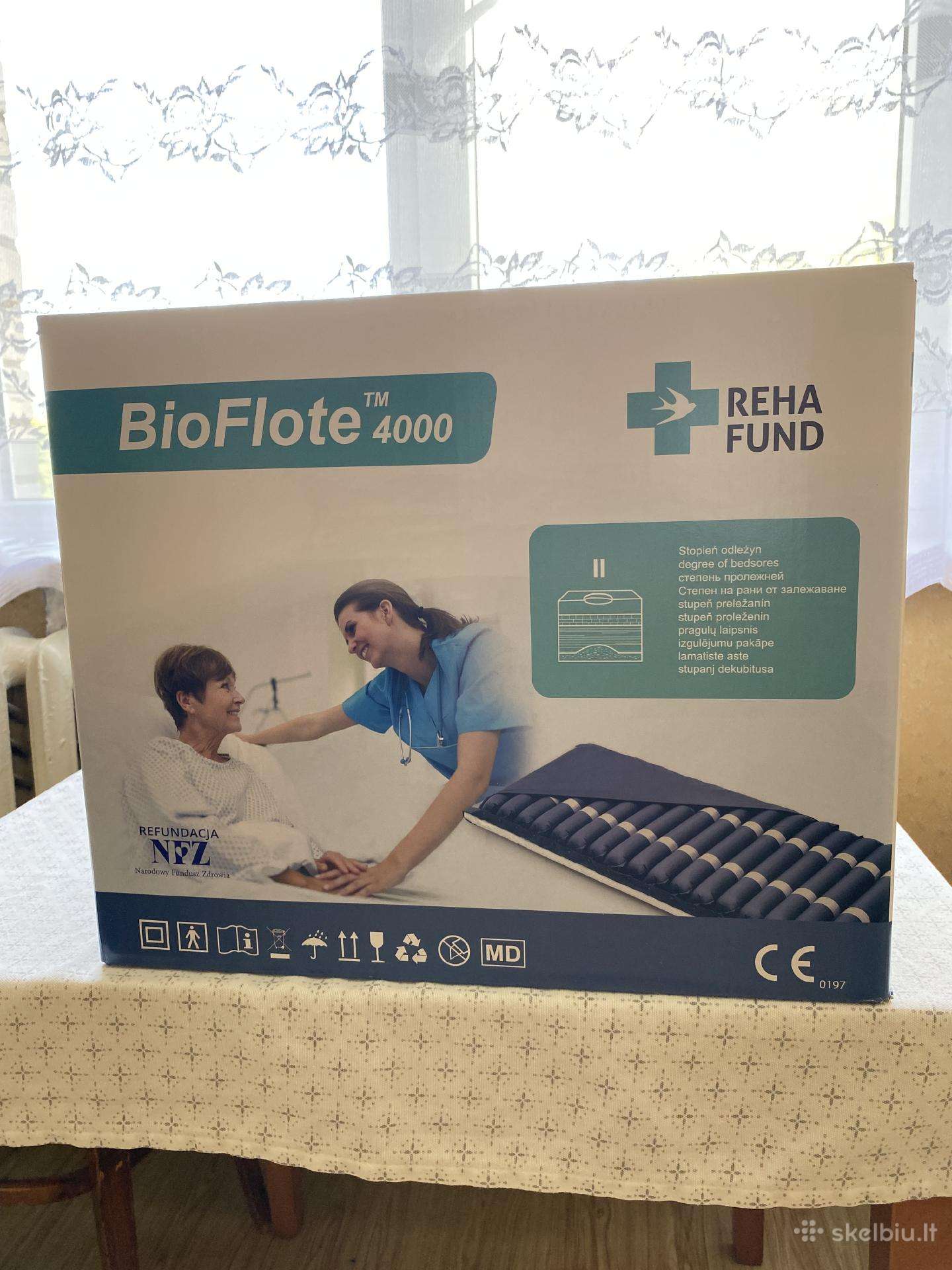 Pneumatinis priešpragulinis čiužinys Bioflote 4000