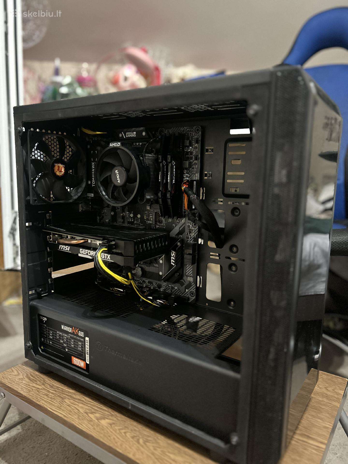 Parduodu naujai surinktą žaidimų Pc