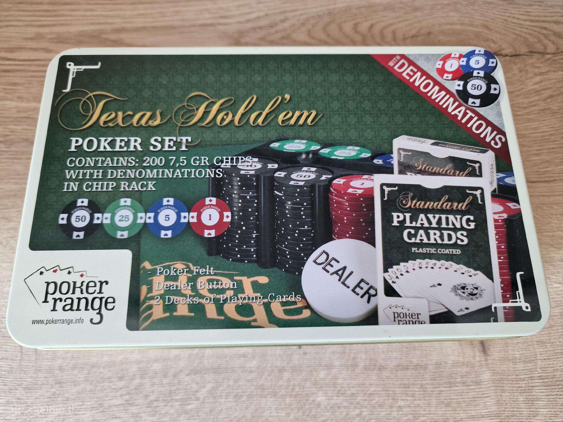 Stalo žaidimas Pokeris