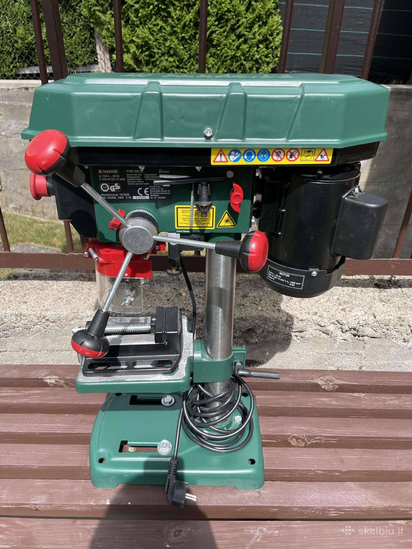 Stalinės gręžimo staklės 500w