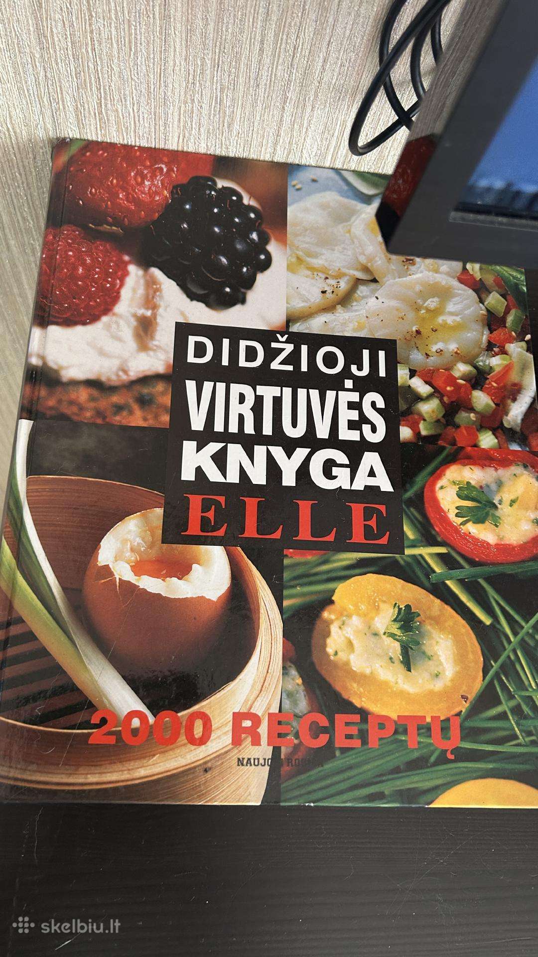 Didžioji virtuvės knyga Elle – 2000 receptų