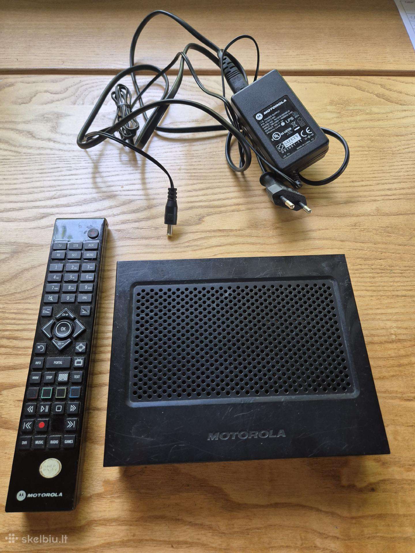 Iptv televizijos priedėlis Motorola Vip1003