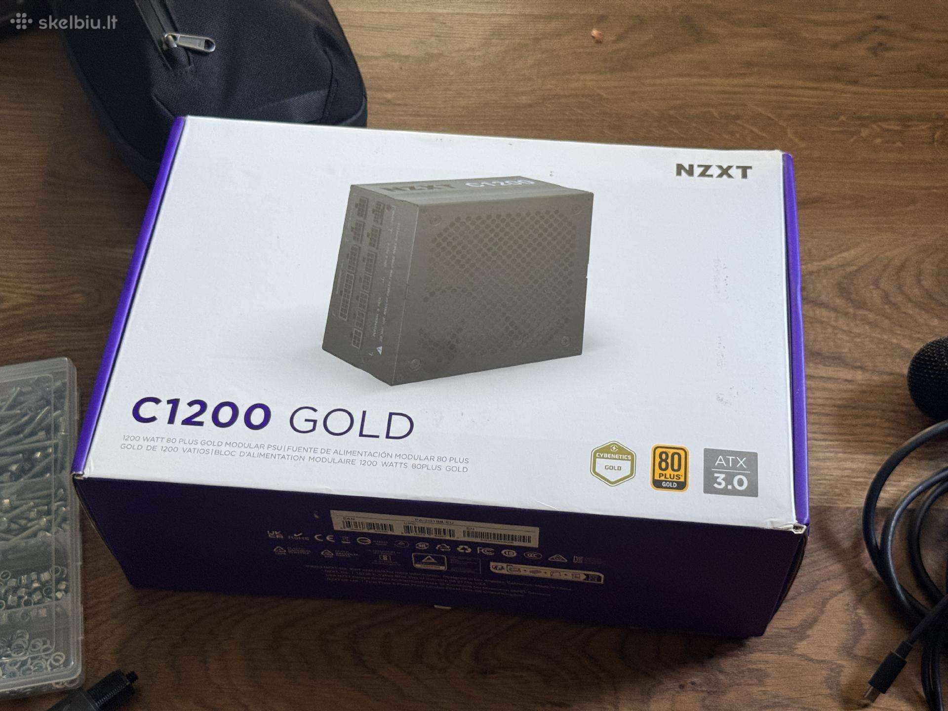 Naujas maitinimo blokas Nzxt C1200 Gold 1200w