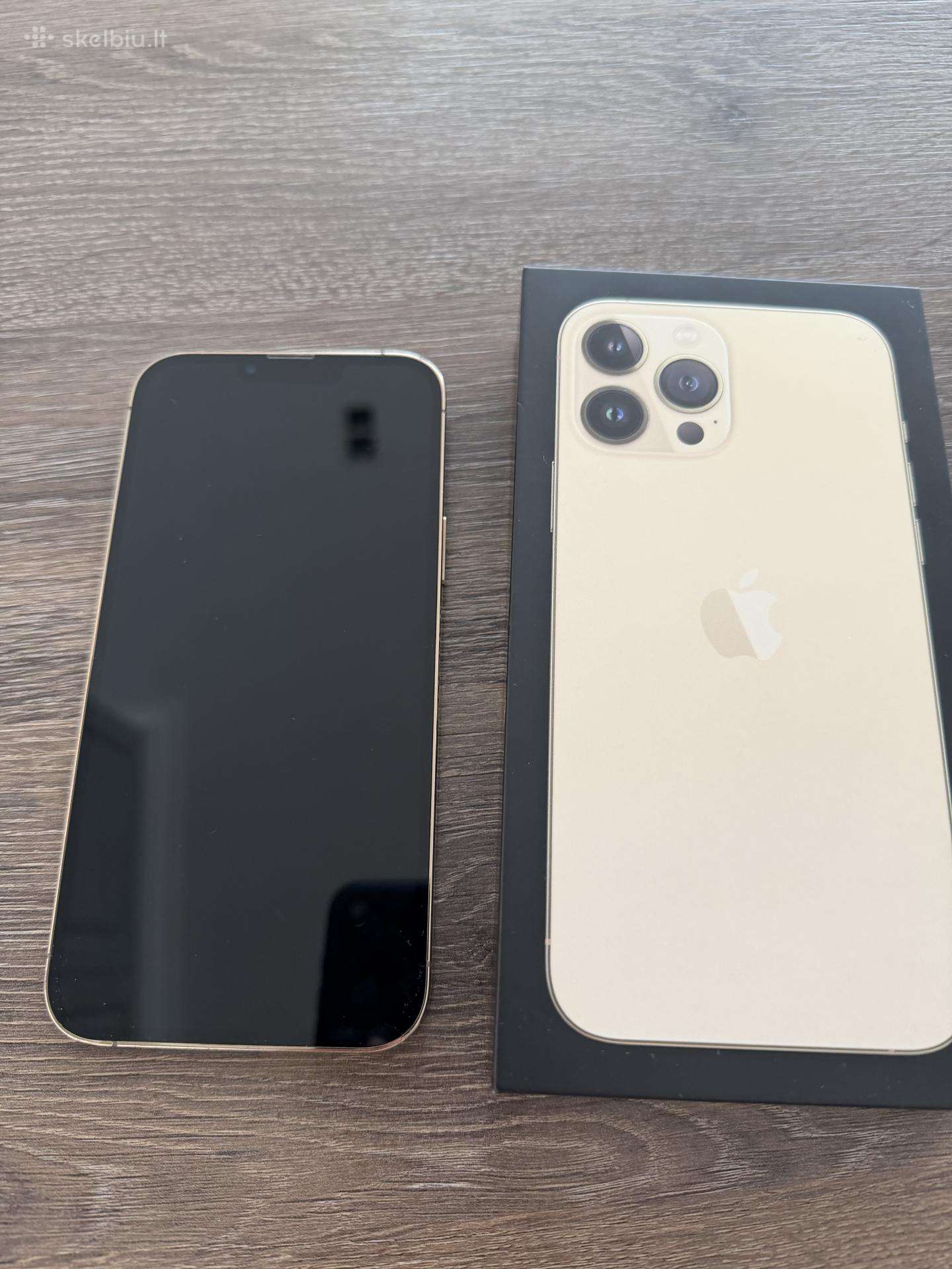 Parduodamas iPhone 13 pro max, gold