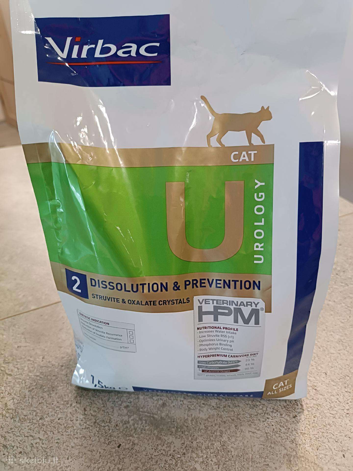 Virbac Cat Urology Dissolution & Prevention sausas