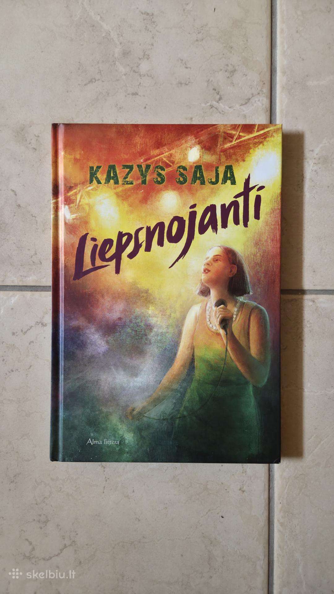 Kazys Saja - "Liepsnojanti" knyga