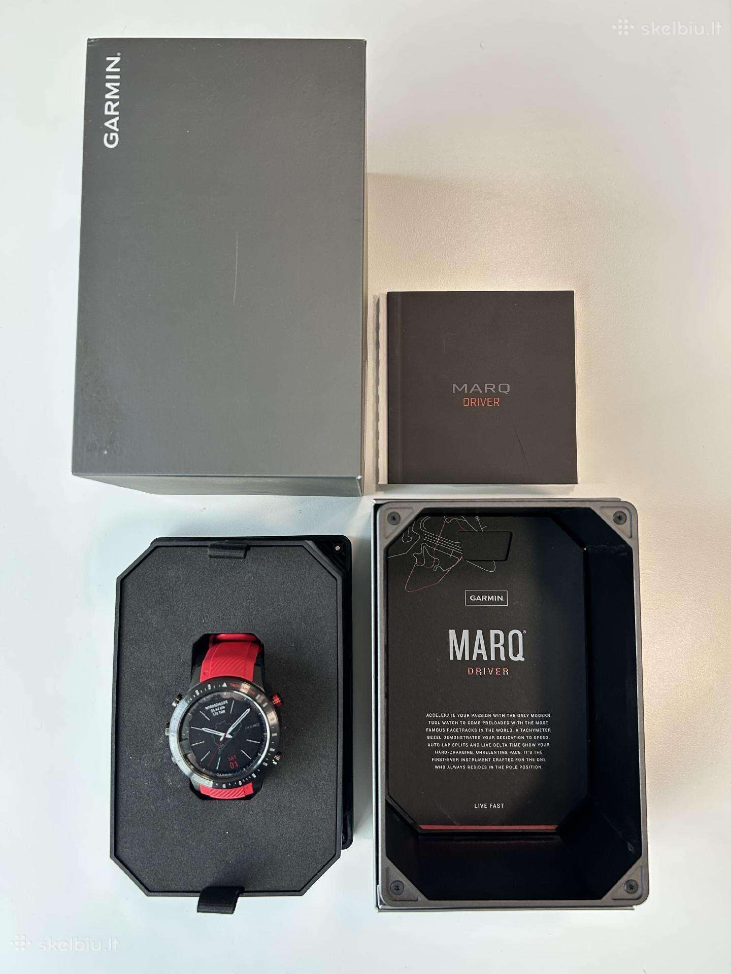 Garmin Marq Driver Plasma Red Silicone