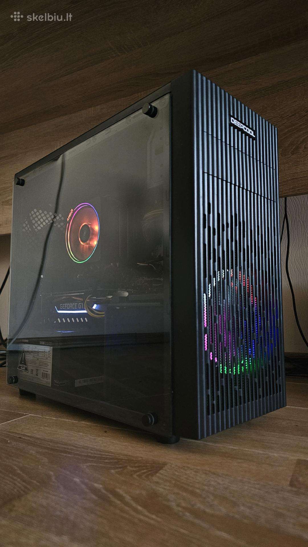 Kompiuteris su Ryzen 7 2700x , Gtx 1660